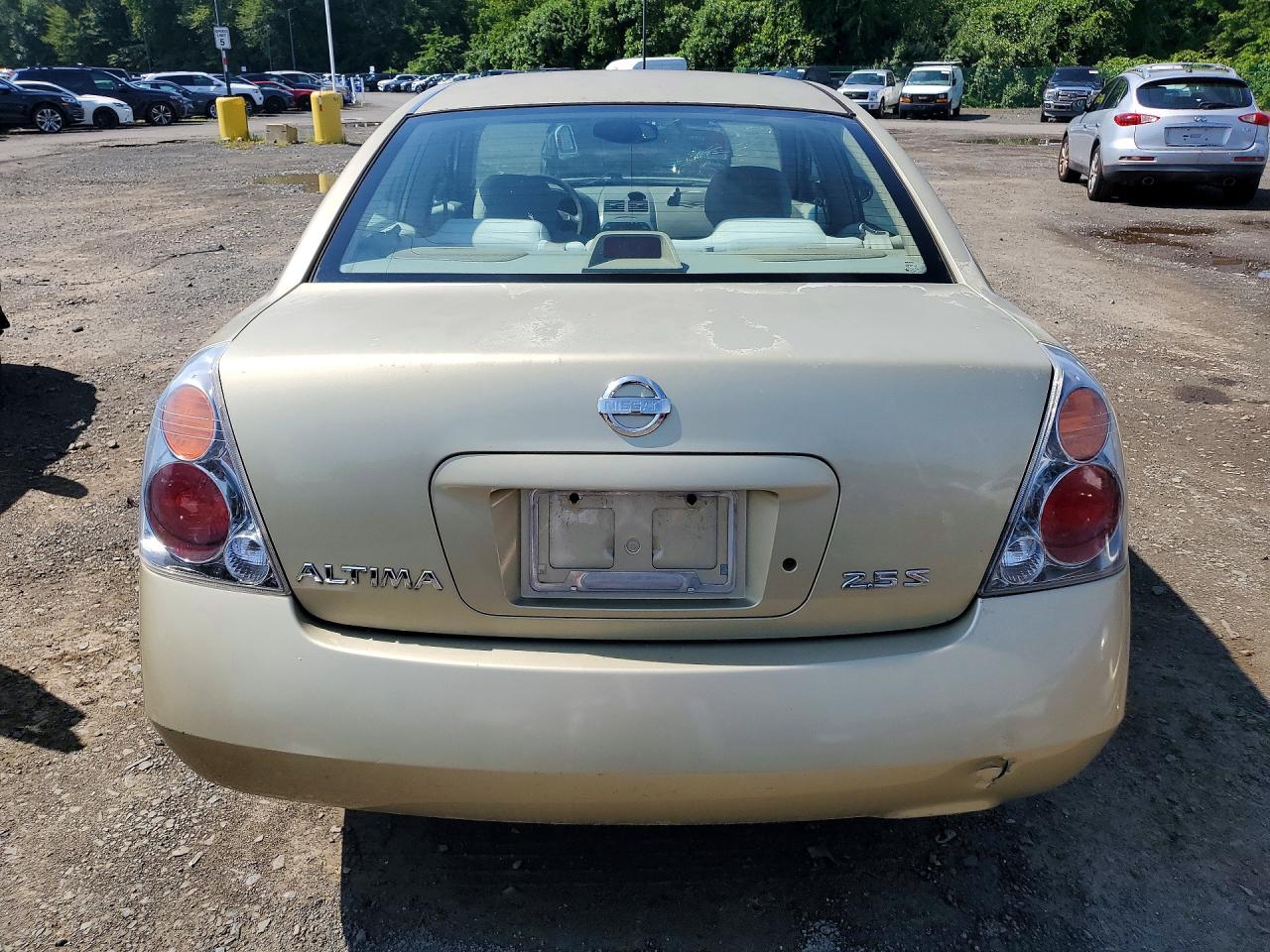 2003 Nissan Altima 2.5 Золотой vin: 1N4AL11D33C123481