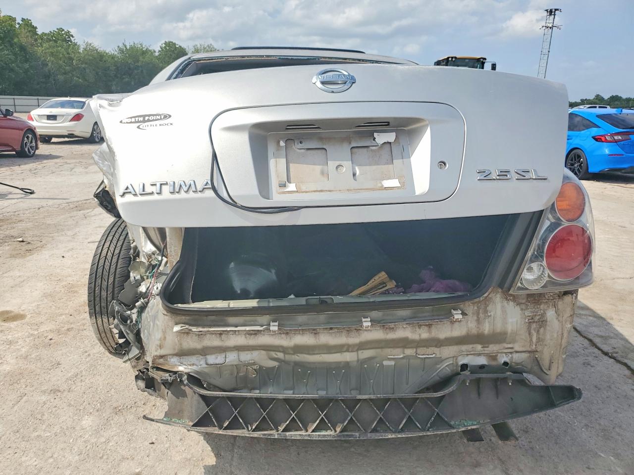 2003 Nissan Altima Серебряный vin: 1N4AL11D33C141236