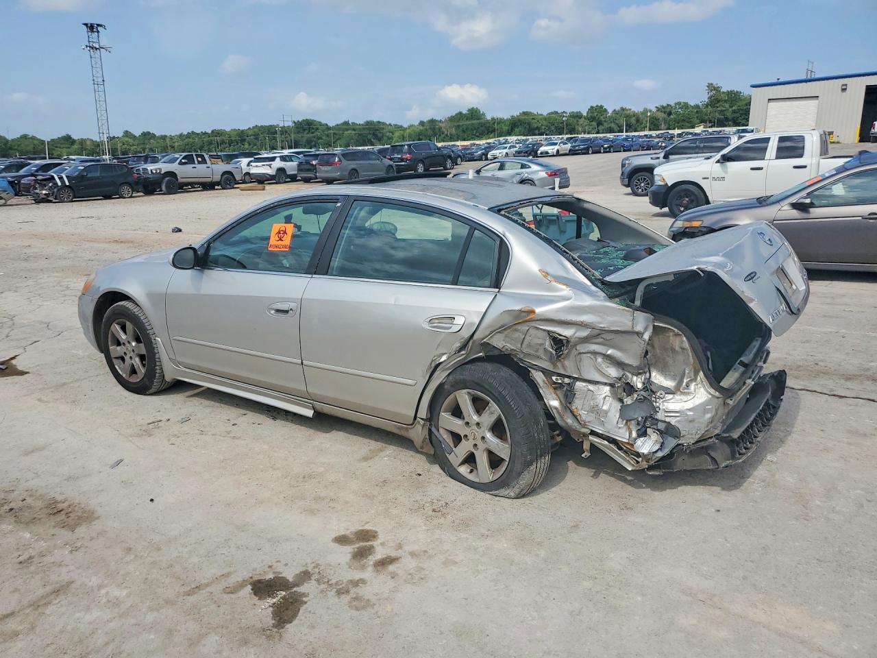 2003 Nissan Altima Серебряный vin: 1N4AL11D33C141236