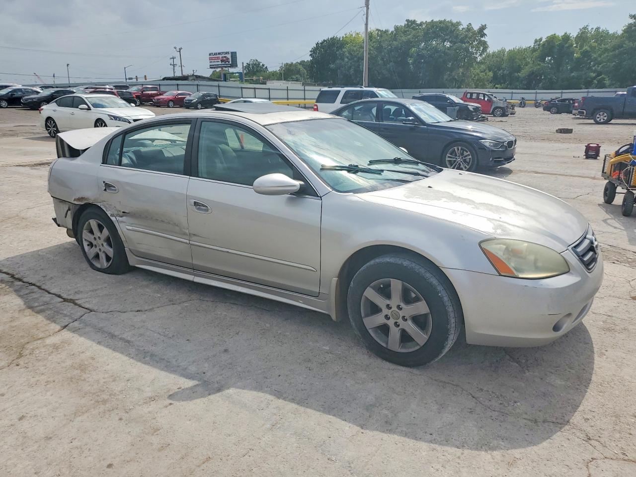 2003 Nissan Altima Серебряный vin: 1N4AL11D33C141236