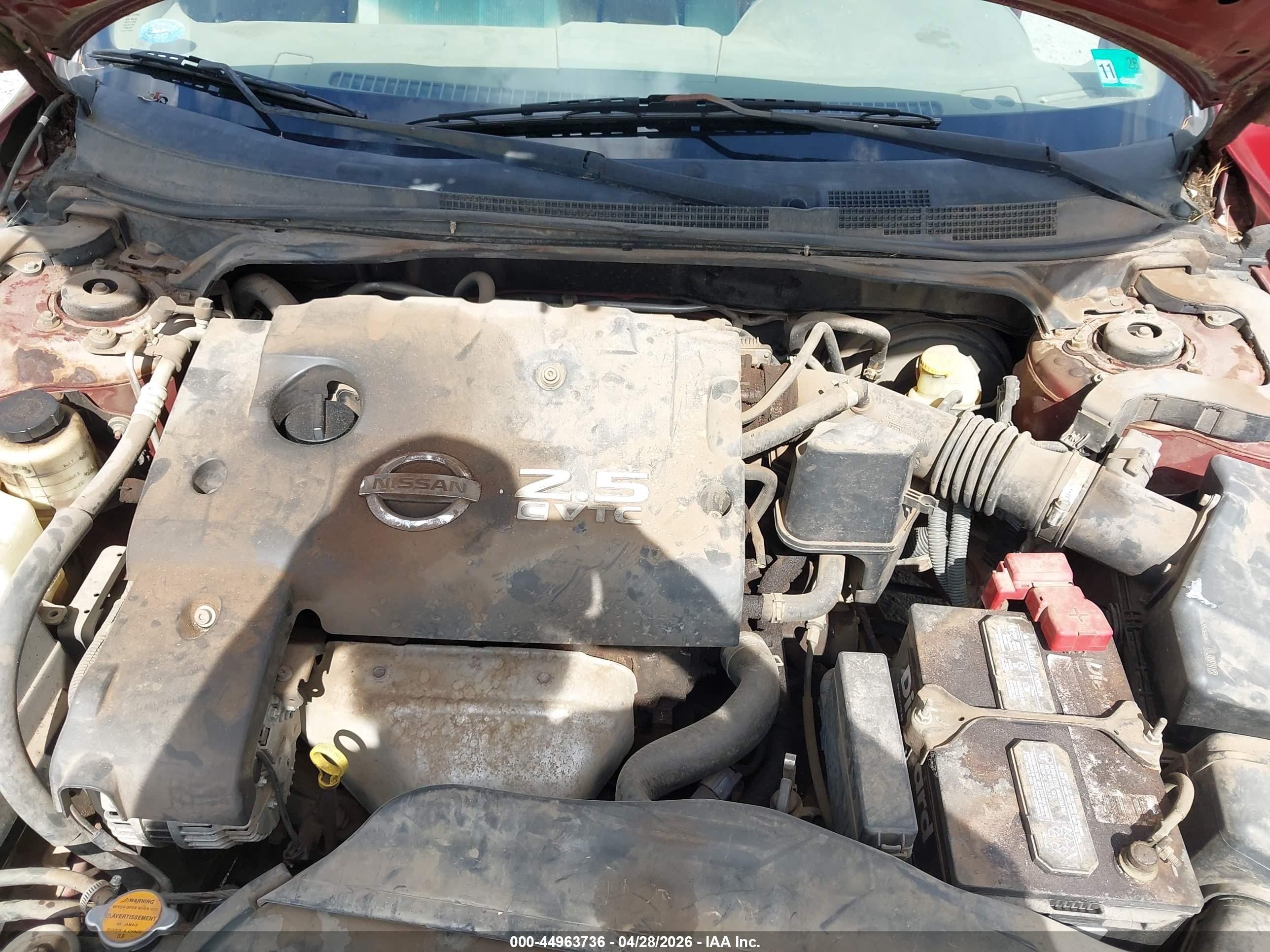 2003 Nissan Altima 2.5 S Burgundy vin: 1N4AL11D33C228683