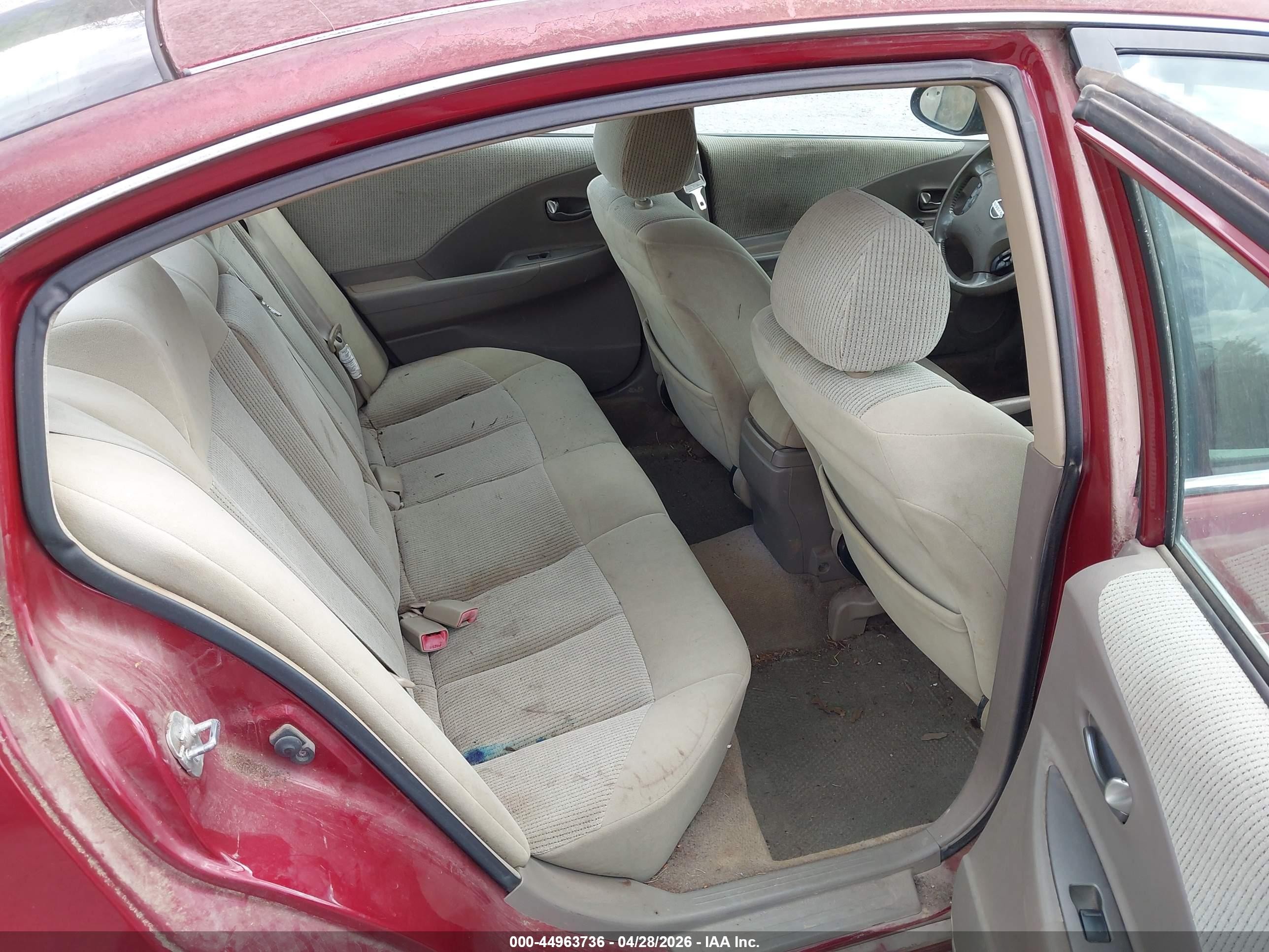2003 Nissan Altima 2.5 S Burgundy vin: 1N4AL11D33C228683