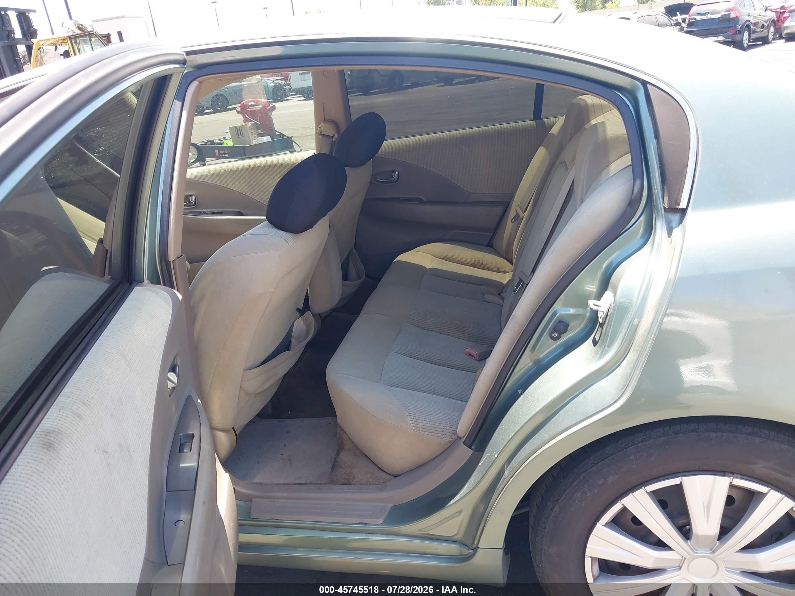 2003 Nissan Altima 2.5 S Green vin: 1N4AL11D33C329660