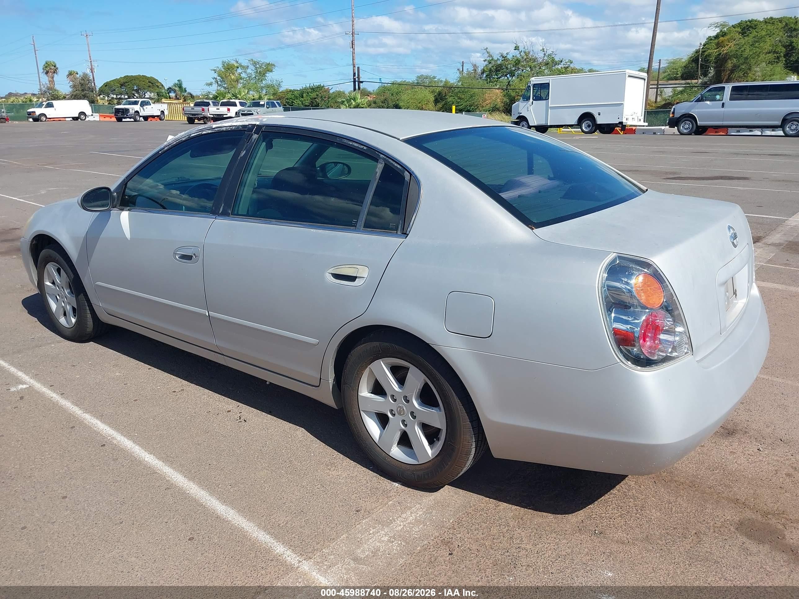2004 Nissan Altima 2.5 S Silver vin: 1N4AL11D34C158992