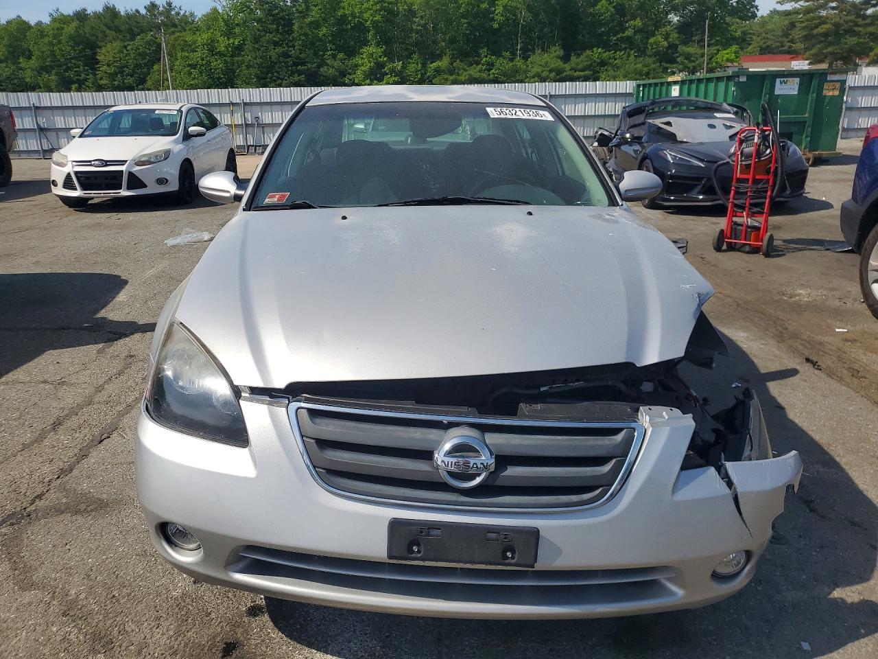 2004 Nissan Altima 2.5 Silver vin: 1N4AL11D34C192981