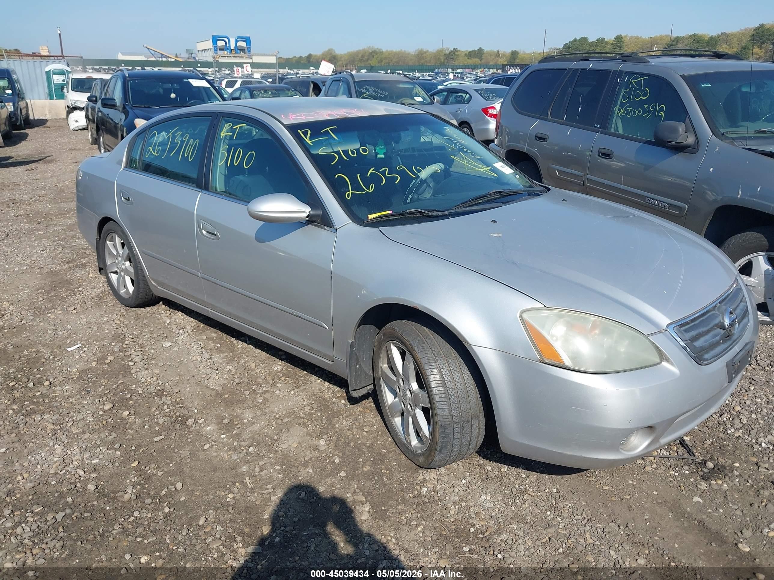 2004 Nissan Altima 2.5 S Gray vin: 1N4AL11D34C193290