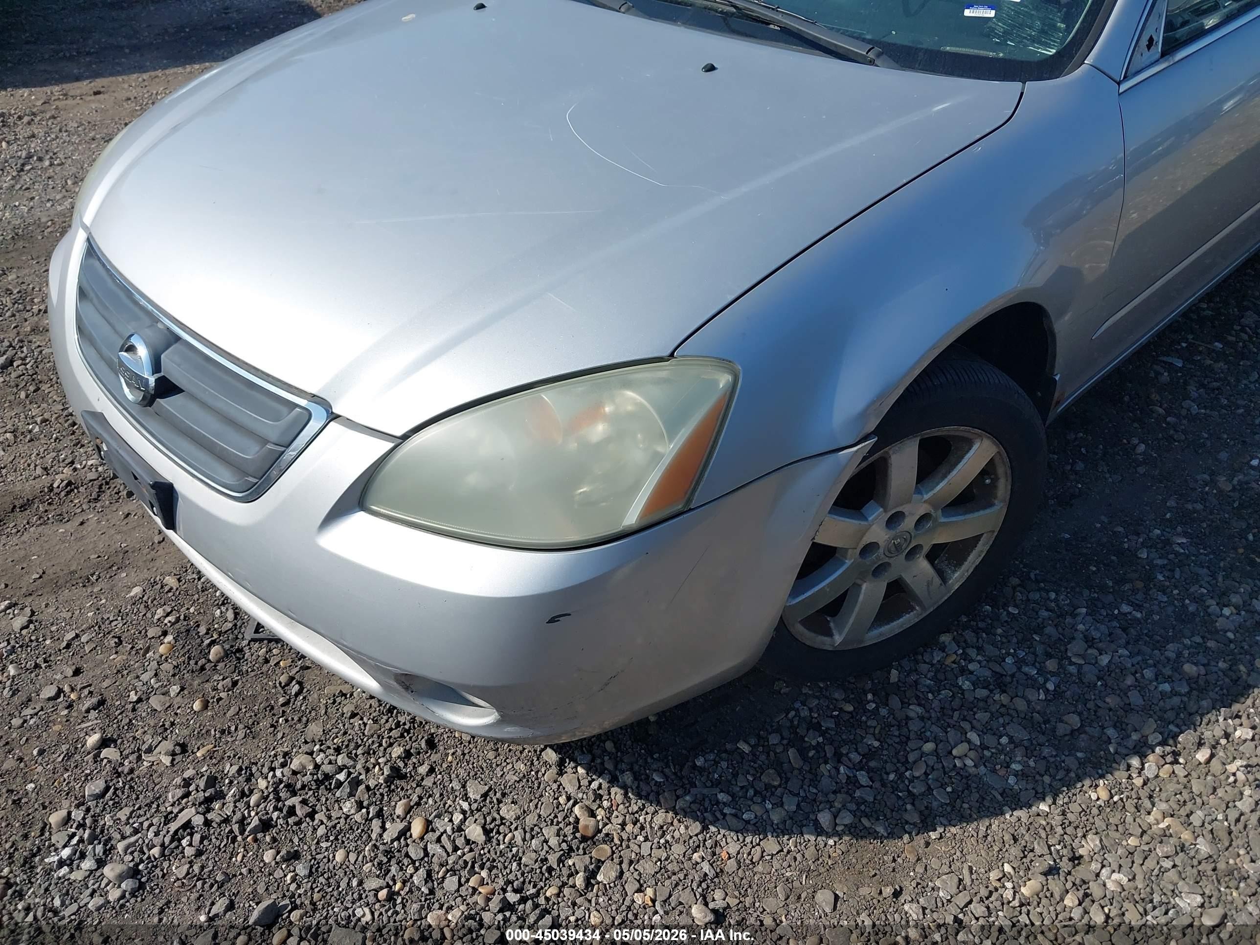 2004 Nissan Altima 2.5 S Gray vin: 1N4AL11D34C193290