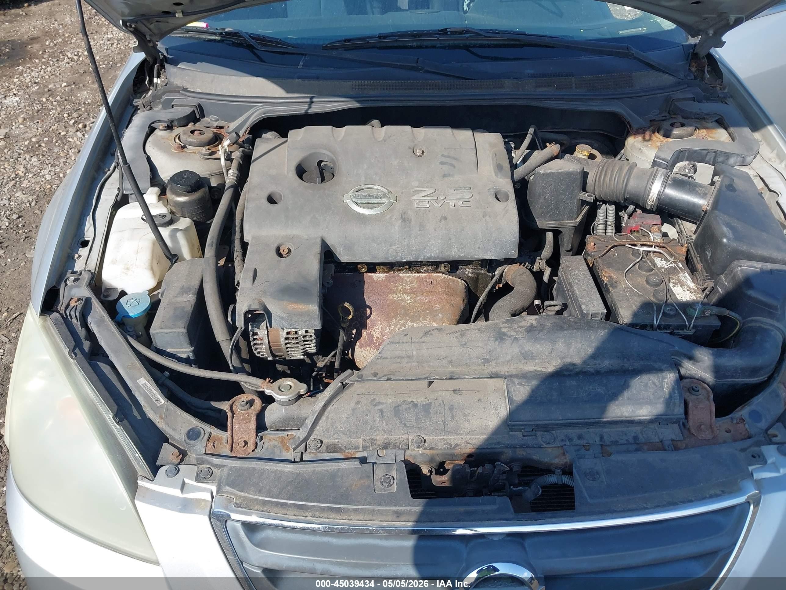 2004 Nissan Altima 2.5 S Gray vin: 1N4AL11D34C193290