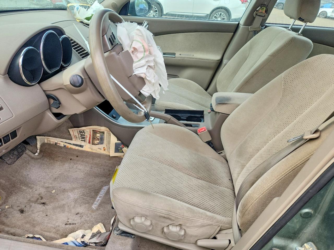 2005 Nissan Altima 2.5 Green vin: 1N4AL11D35C178077