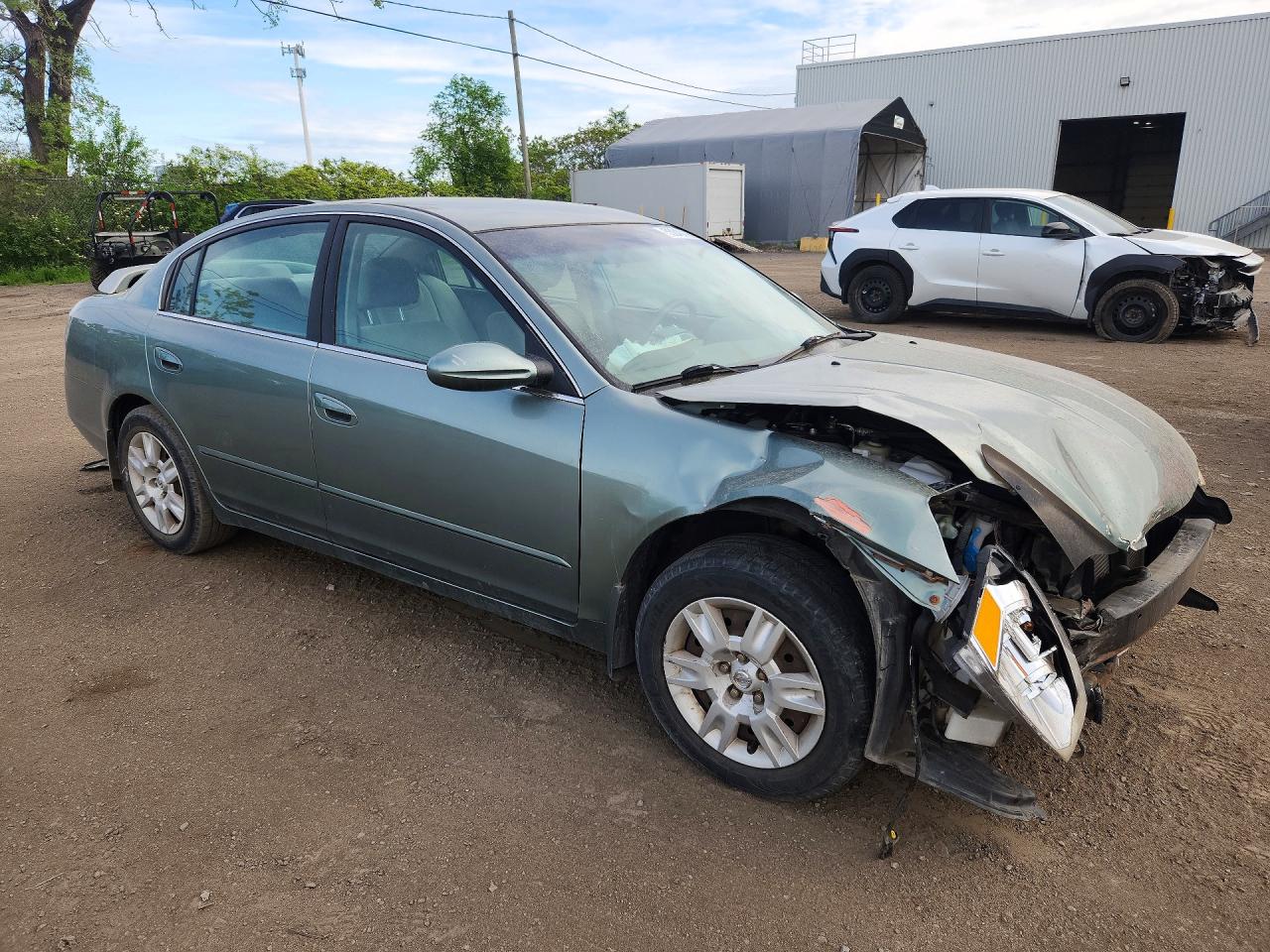 2005 Nissan Altima 2.5 Green vin: 1N4AL11D35C178077