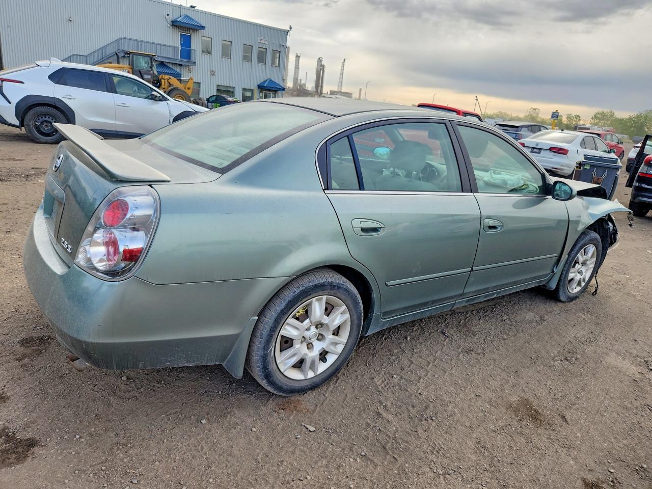 2005 Nissan Altima 2.5 Green vin: 1N4AL11D35C178077