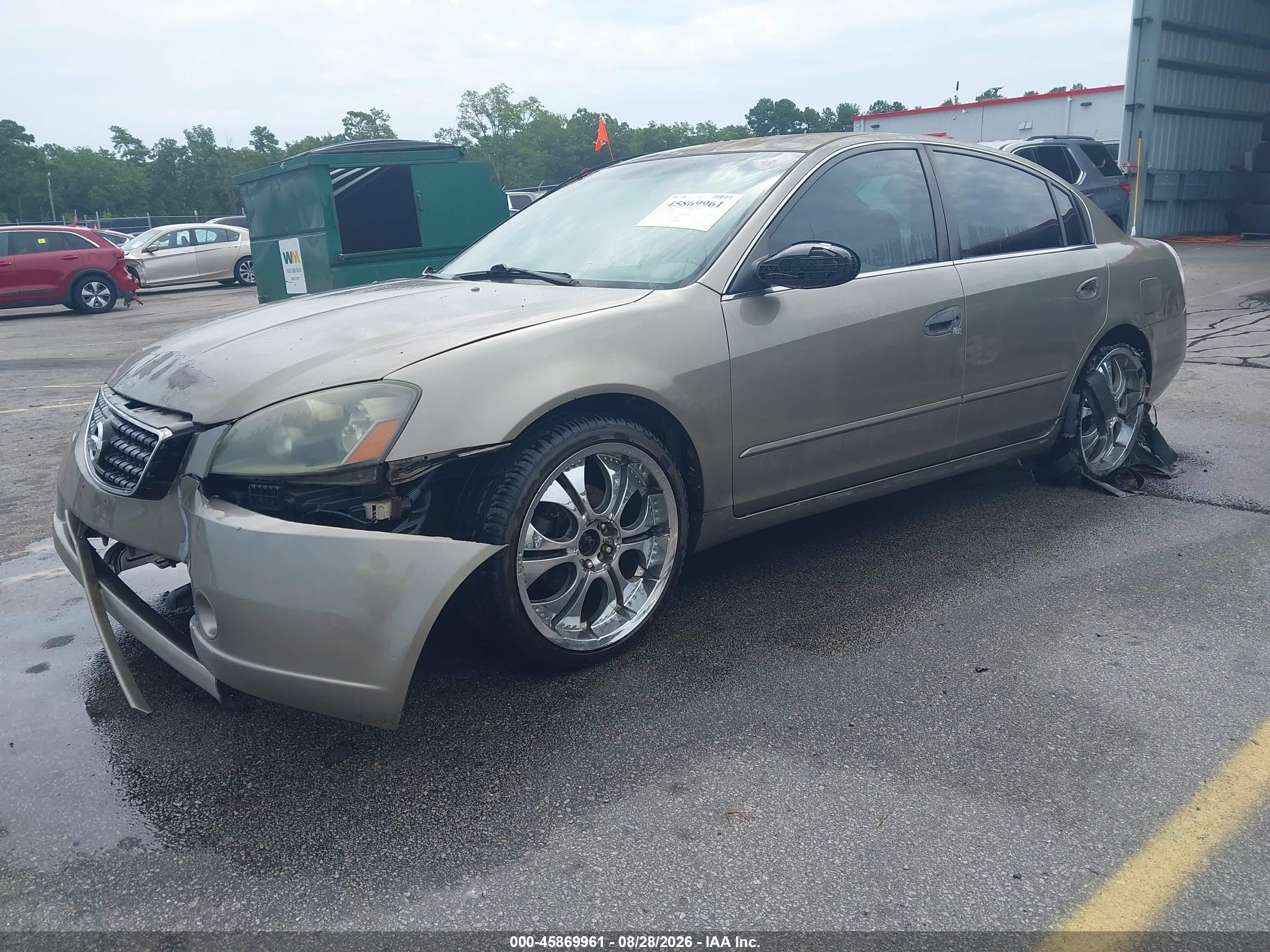 2005 Nissan Altima 2.5 S Beige vin: 1N4AL11D35C289423