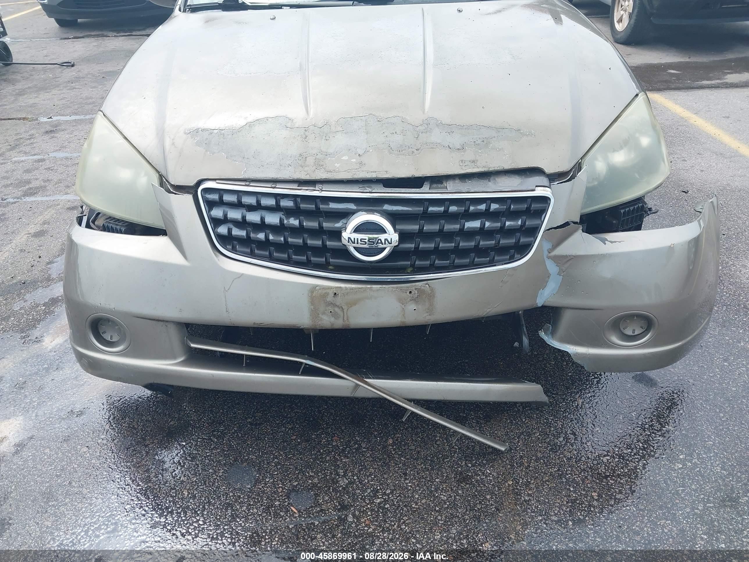2005 Nissan Altima 2.5 S Beige vin: 1N4AL11D35C289423