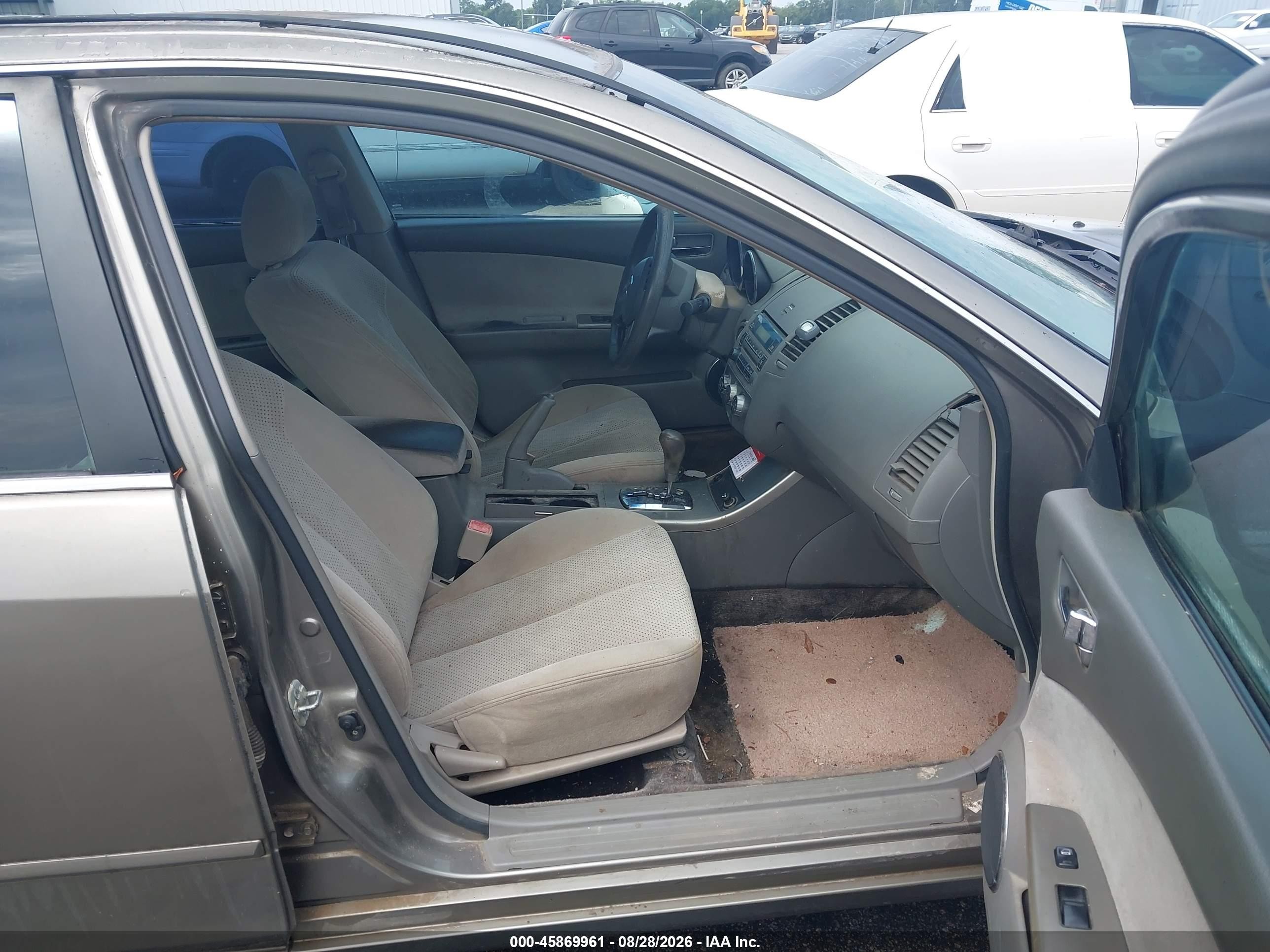 2005 Nissan Altima 2.5 S Beige vin: 1N4AL11D35C289423