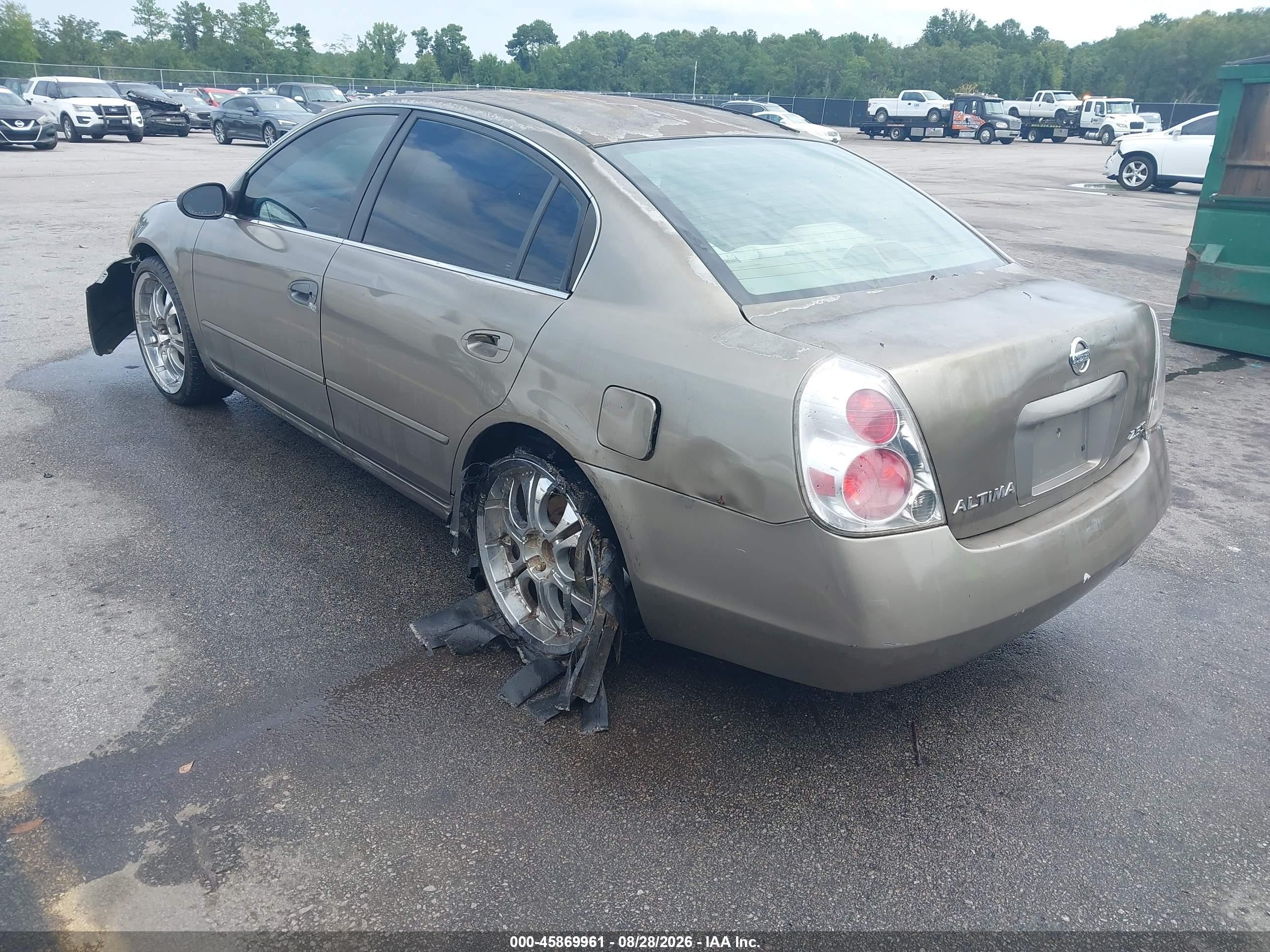 2005 Nissan Altima 2.5 S Beige vin: 1N4AL11D35C289423