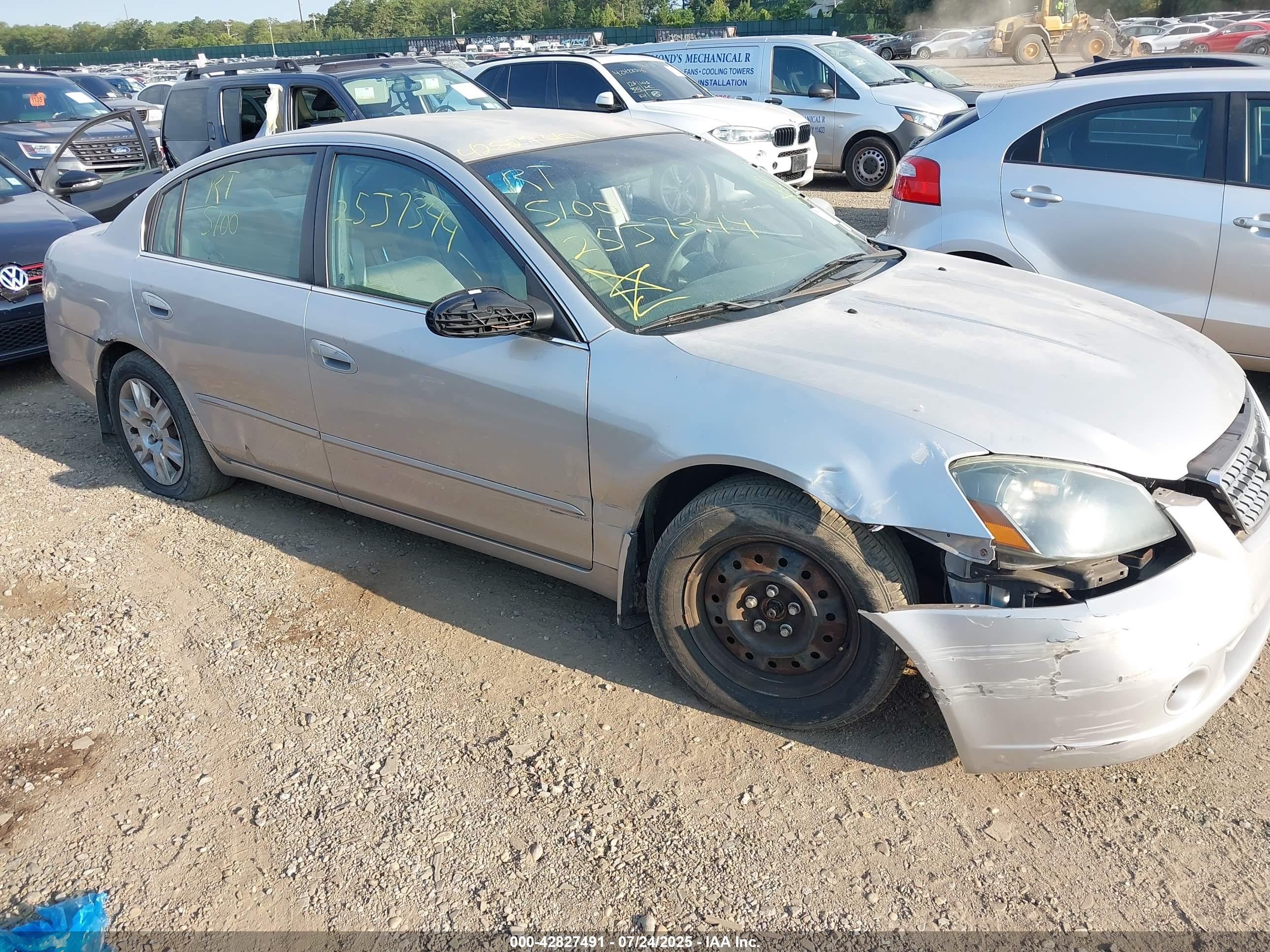 2005 Nissan Altima 2.5 S Gray vin: 1N4AL11D35C331055