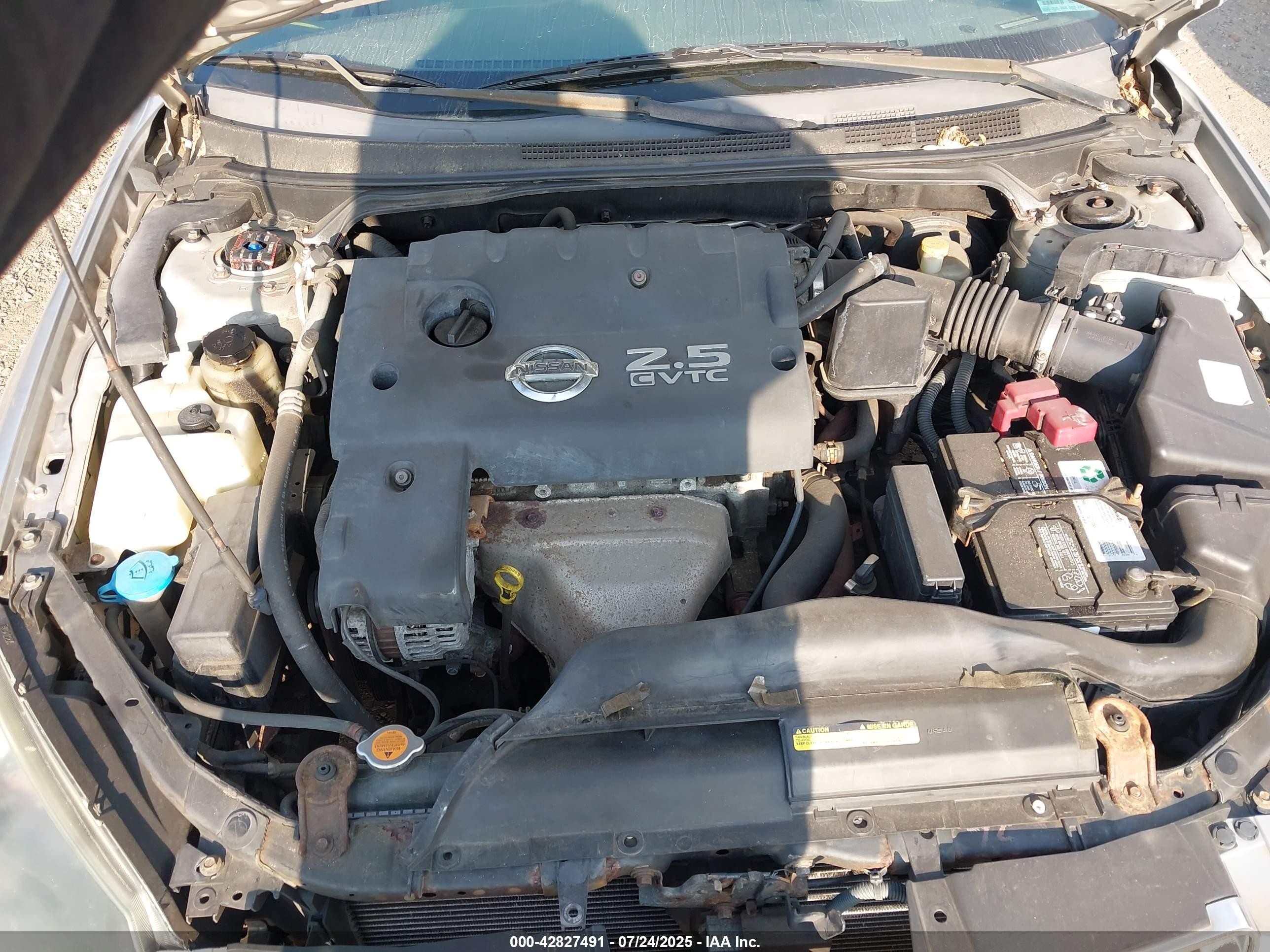 2005 Nissan Altima 2.5 S Gray vin: 1N4AL11D35C331055