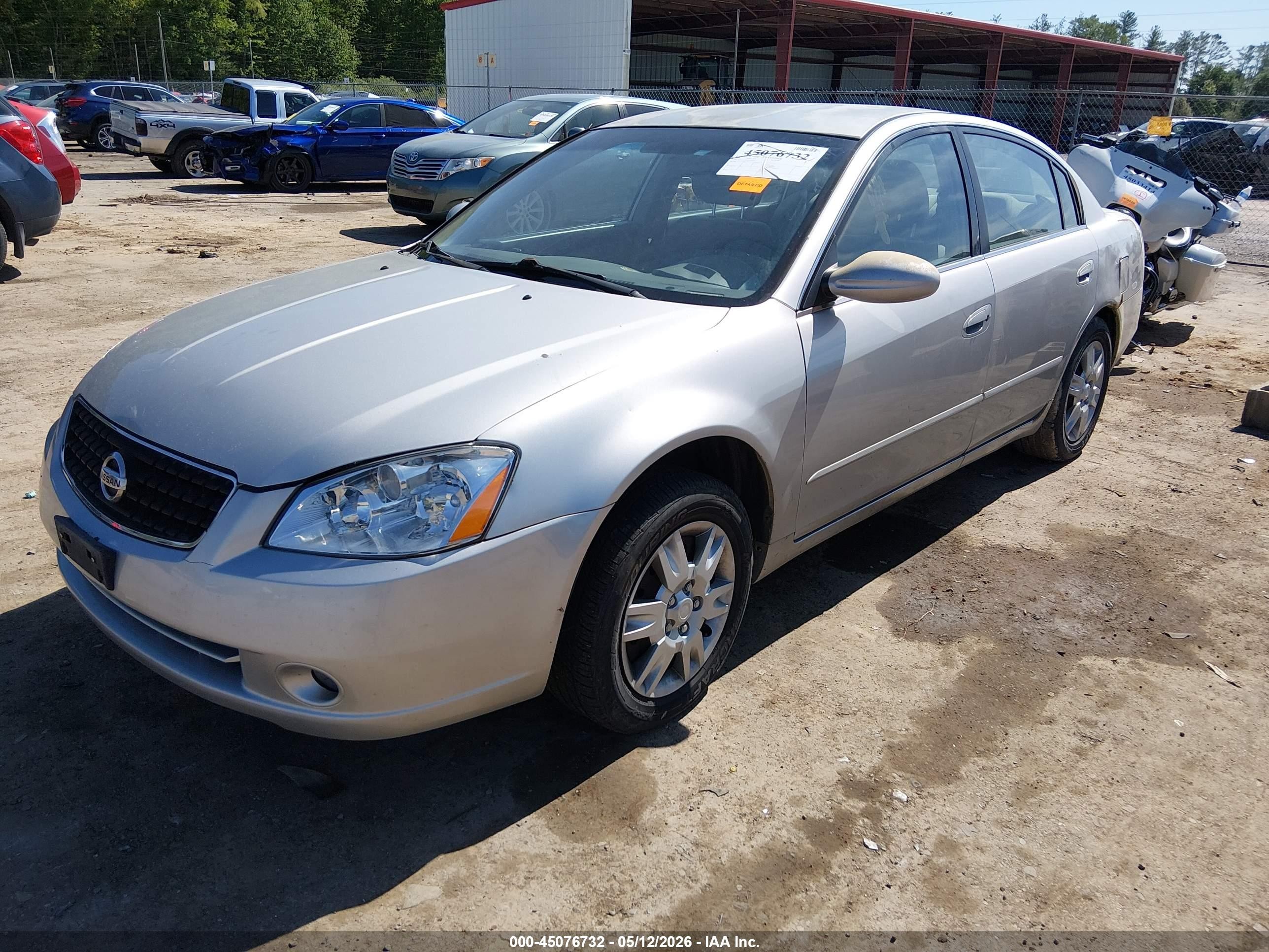 2005 Nissan Altima 2.5 S Silver vin: 1N4AL11D35C343058
