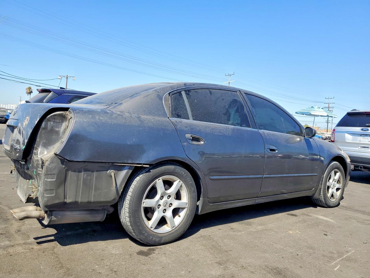 2005 Nissan Altima 2.5 Gray vin: 1N4AL11D35N431306
