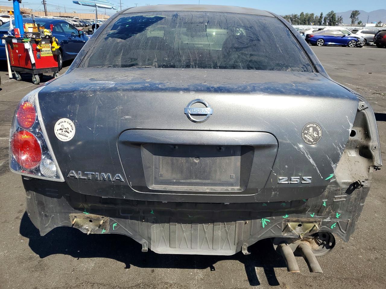 2005 Nissan Altima 2.5 Gray vin: 1N4AL11D35N431306