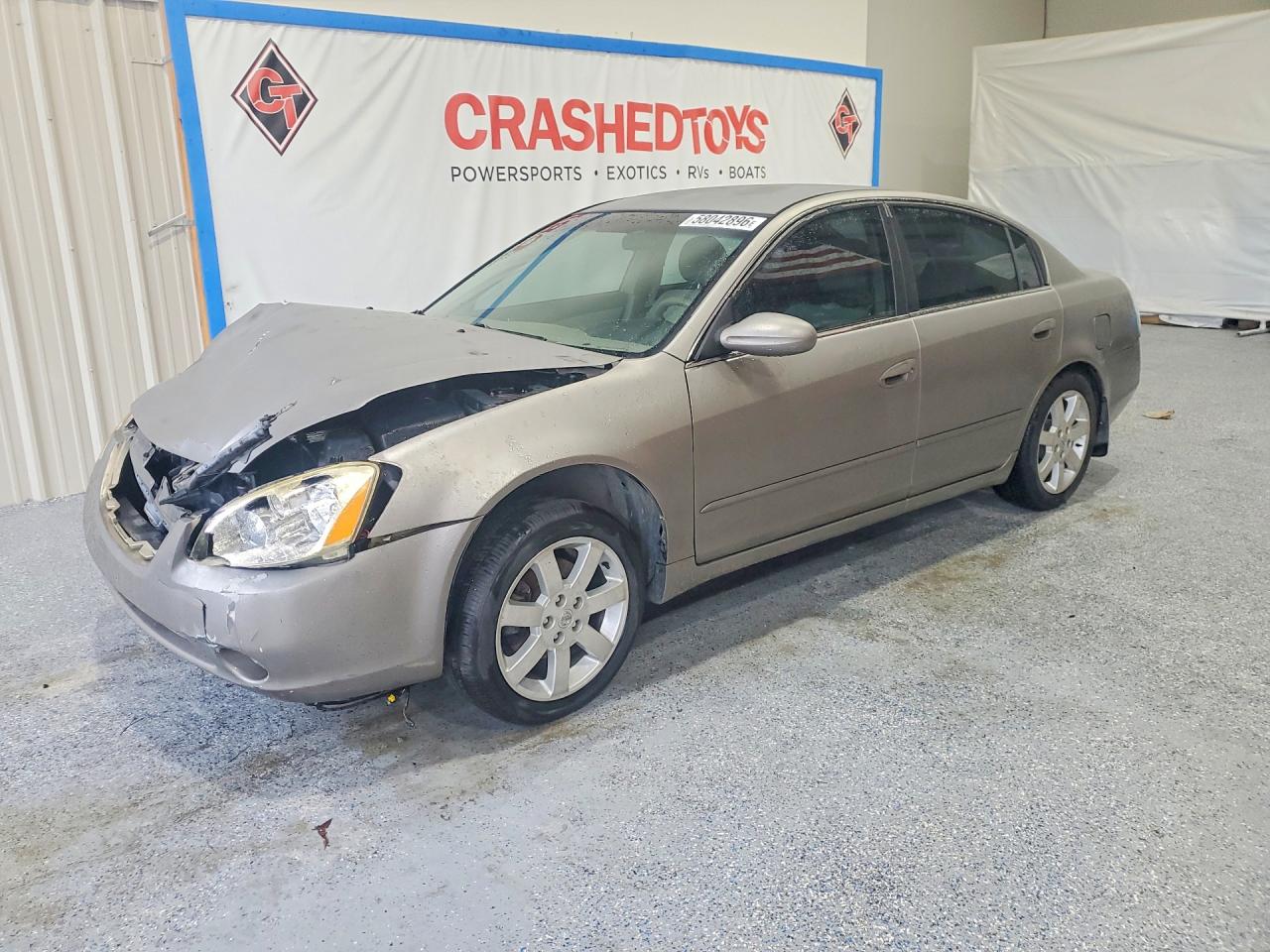 2005 Nissan Altima S/sl Gray vin: 1N4AL11D35N472860