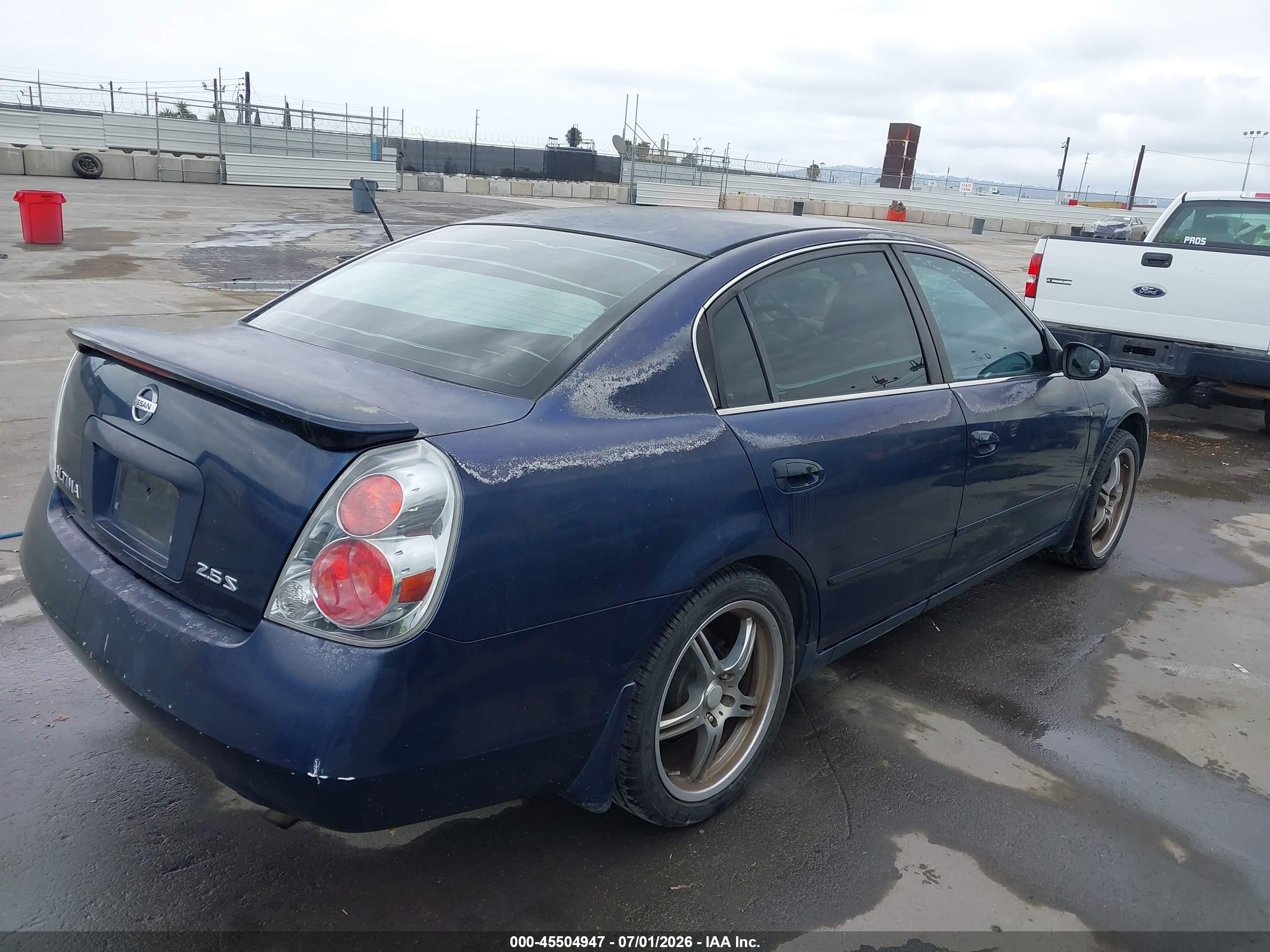 2006 Nissan Altima 2.5 S Dark Blue vin: 1N4AL11D36C139409