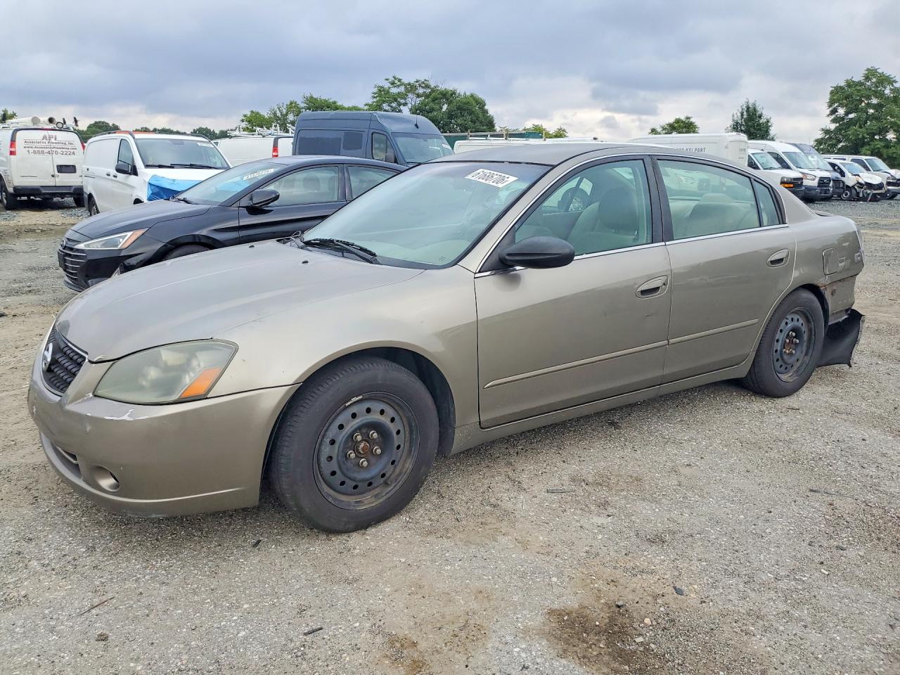 2006 Nissan Altima 2.5 Tan vin: 1N4AL11D36C181336