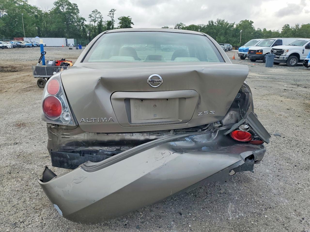 2006 Nissan Altima 2.5 Желто-коричневый vin: 1N4AL11D36C181336