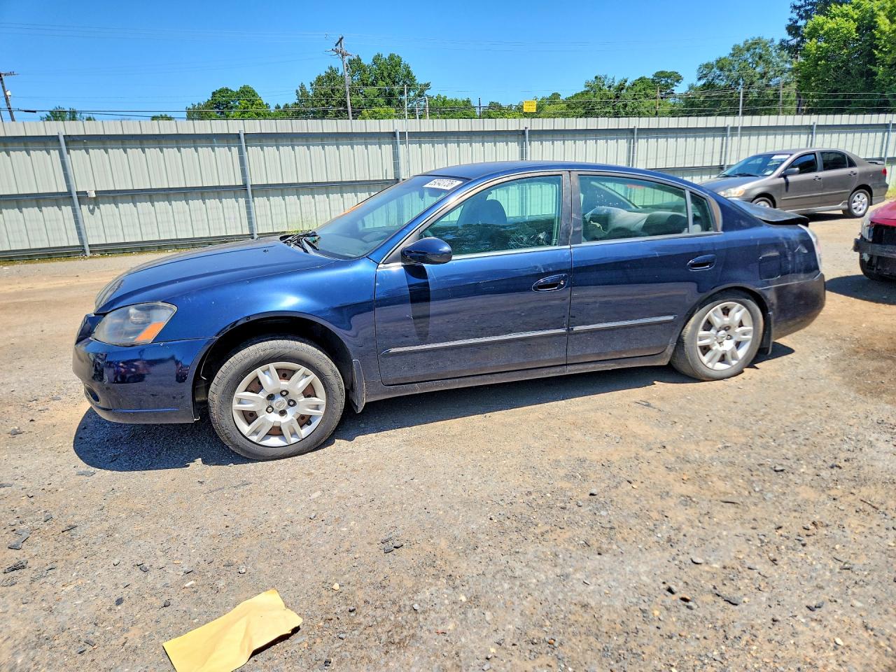 2006 Nissan Altima 2.5 Синий vin: 1N4AL11D36N315511