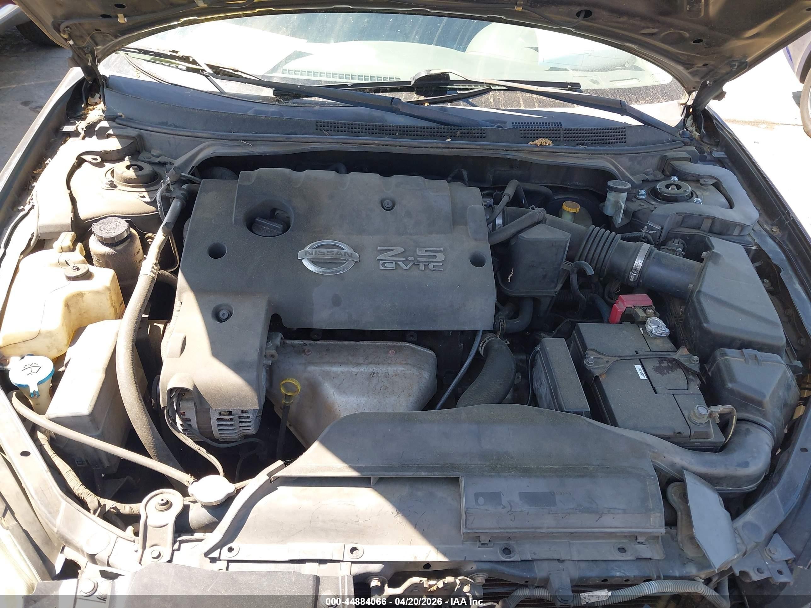 2006 Nissan Altima 2.5 S Black vin: 1N4AL11D36N357502