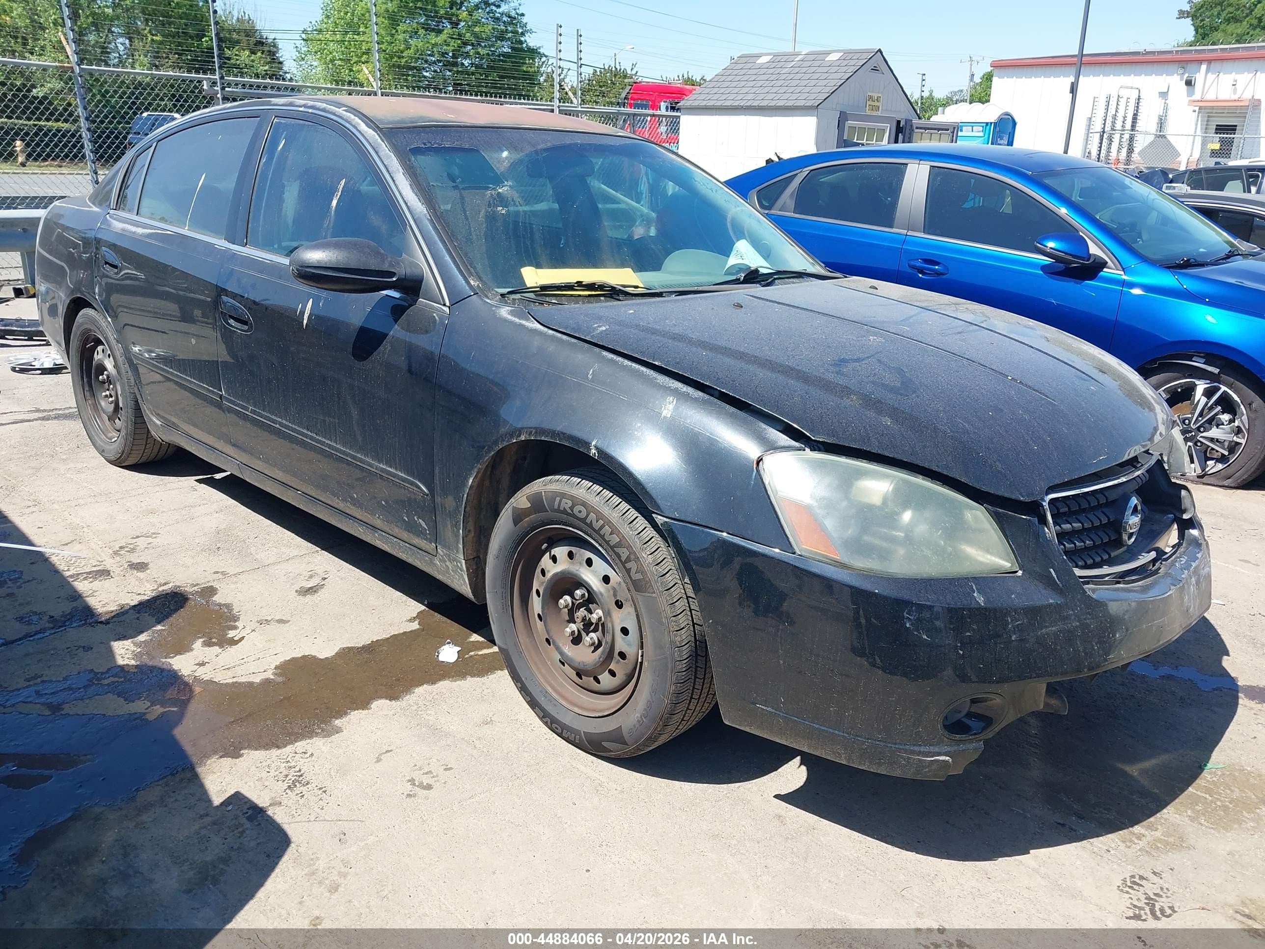 2006 Nissan Altima 2.5 S Black vin: 1N4AL11D36N357502