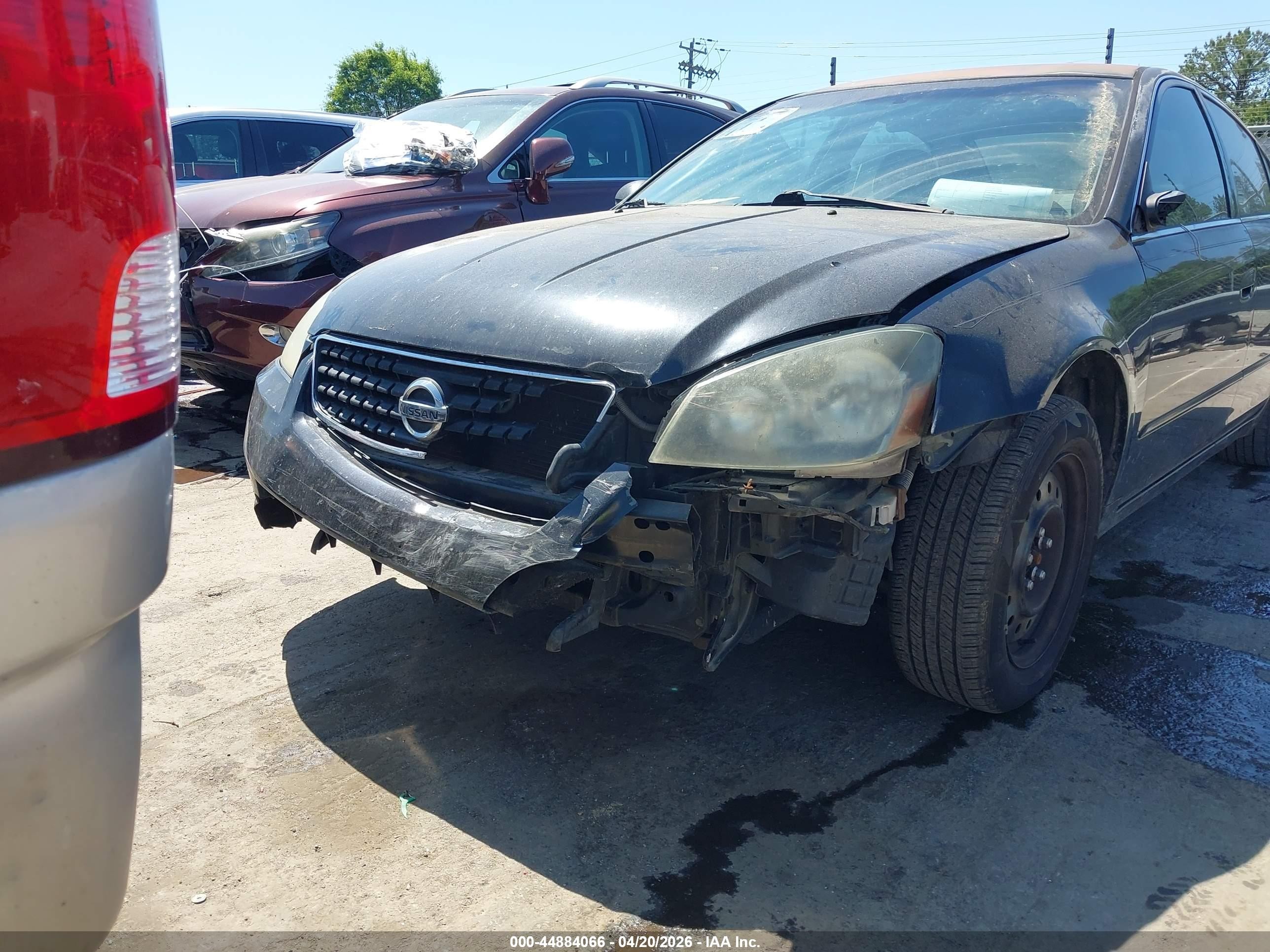 2006 Nissan Altima 2.5 S Black vin: 1N4AL11D36N357502