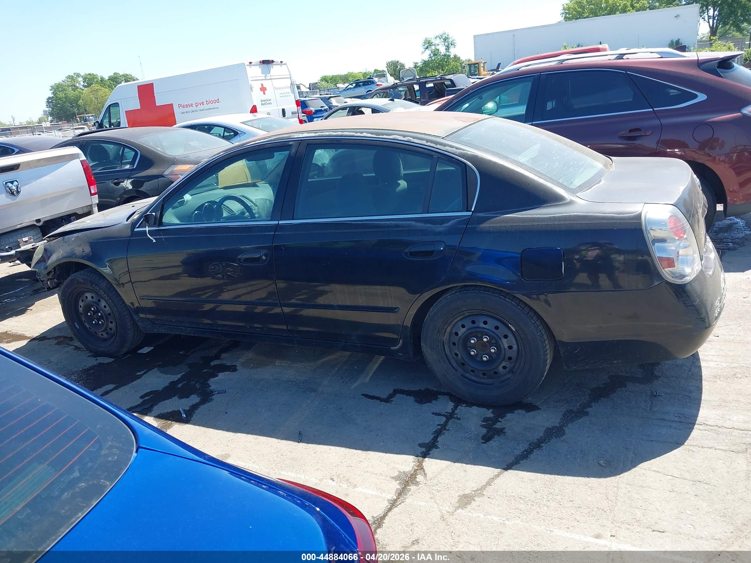 2006 Nissan Altima 2.5 S Black vin: 1N4AL11D36N357502