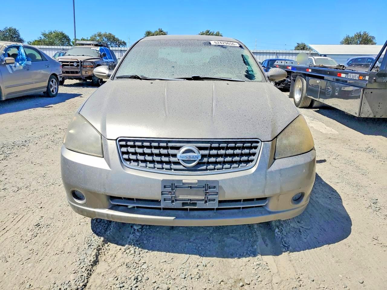 2006 Nissan Altima 2.5 White vin: 1N4AL11D36N367365
