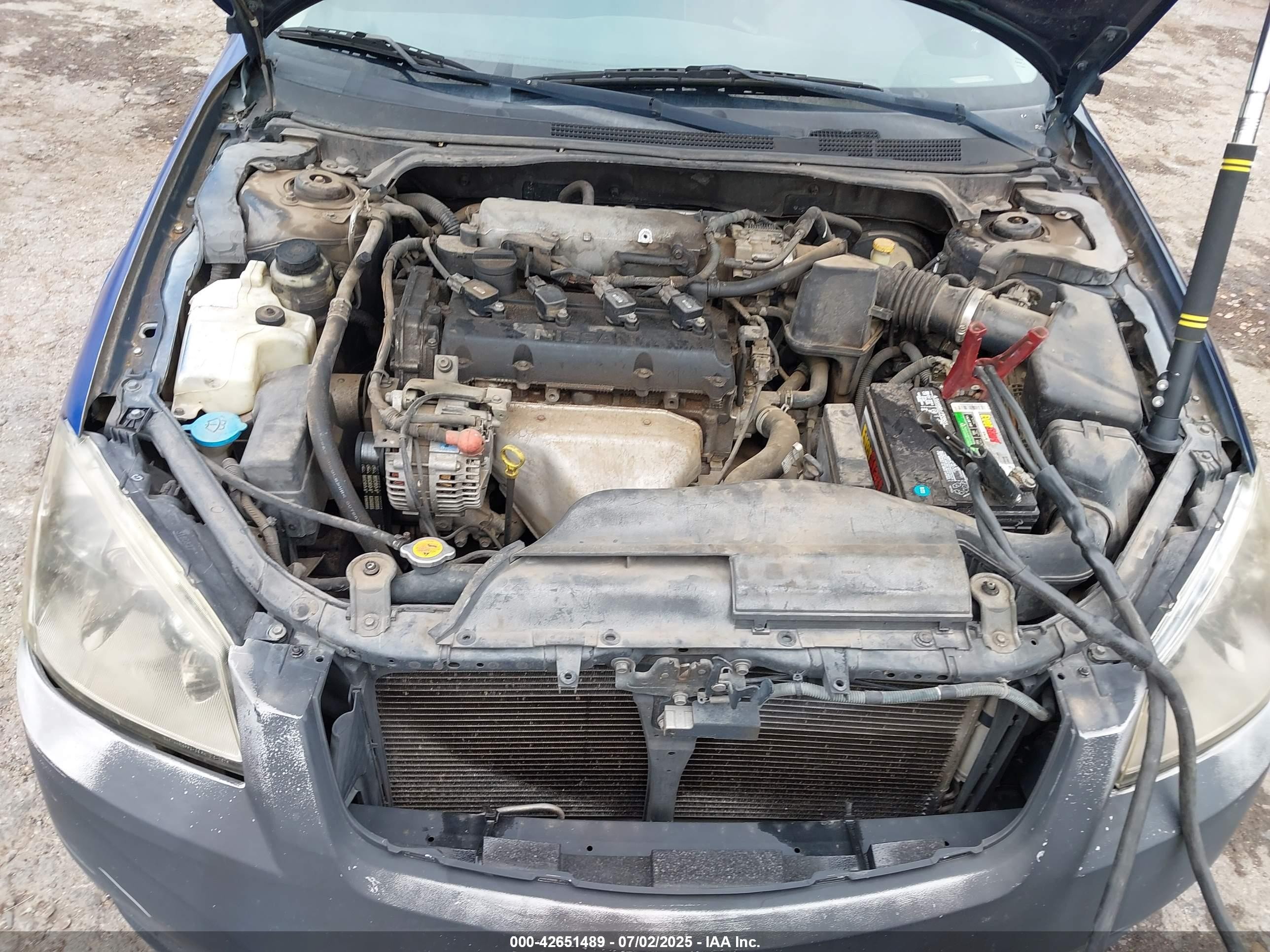 2006 Nissan Altima 2.5 S Blue vin: 1N4AL11D36N370248