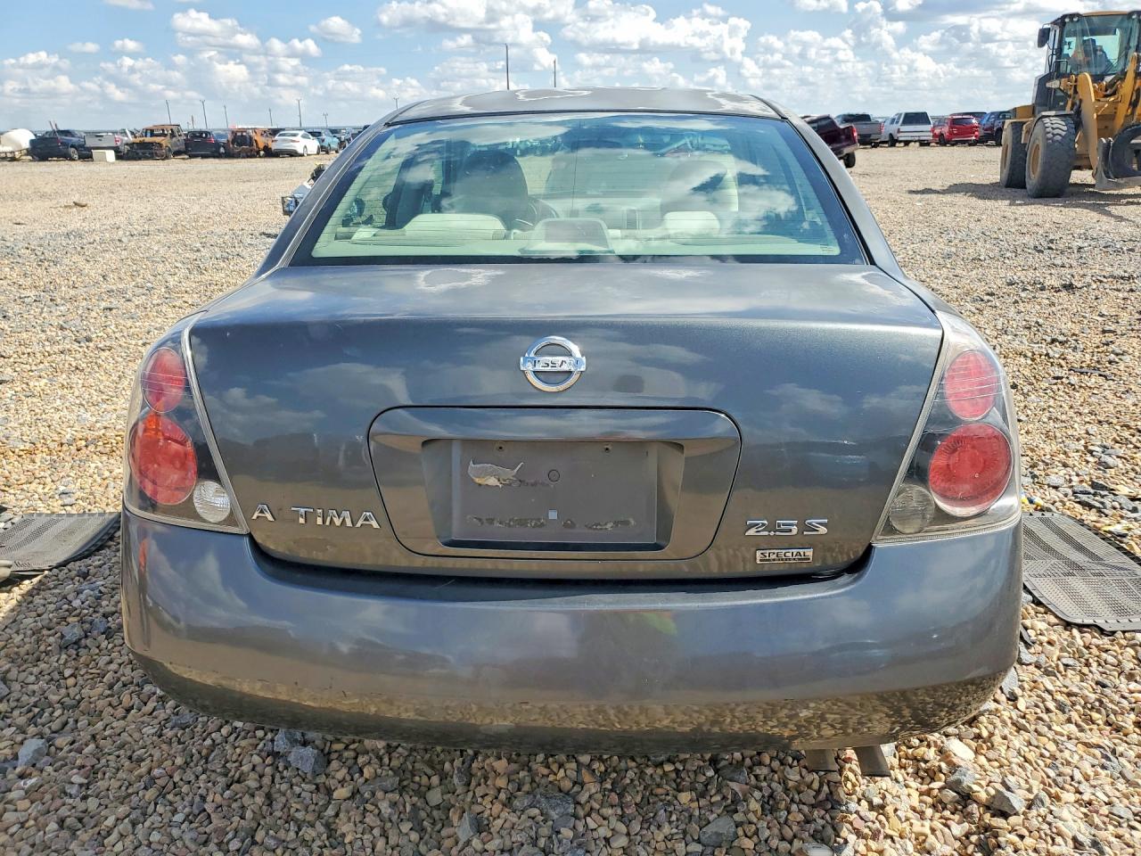 2006 Nissan Altima 2.5 Gray vin: 1N4AL11D36N381167