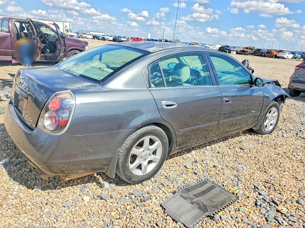 2006 Nissan Altima 2.5 Gray vin: 1N4AL11D36N381167