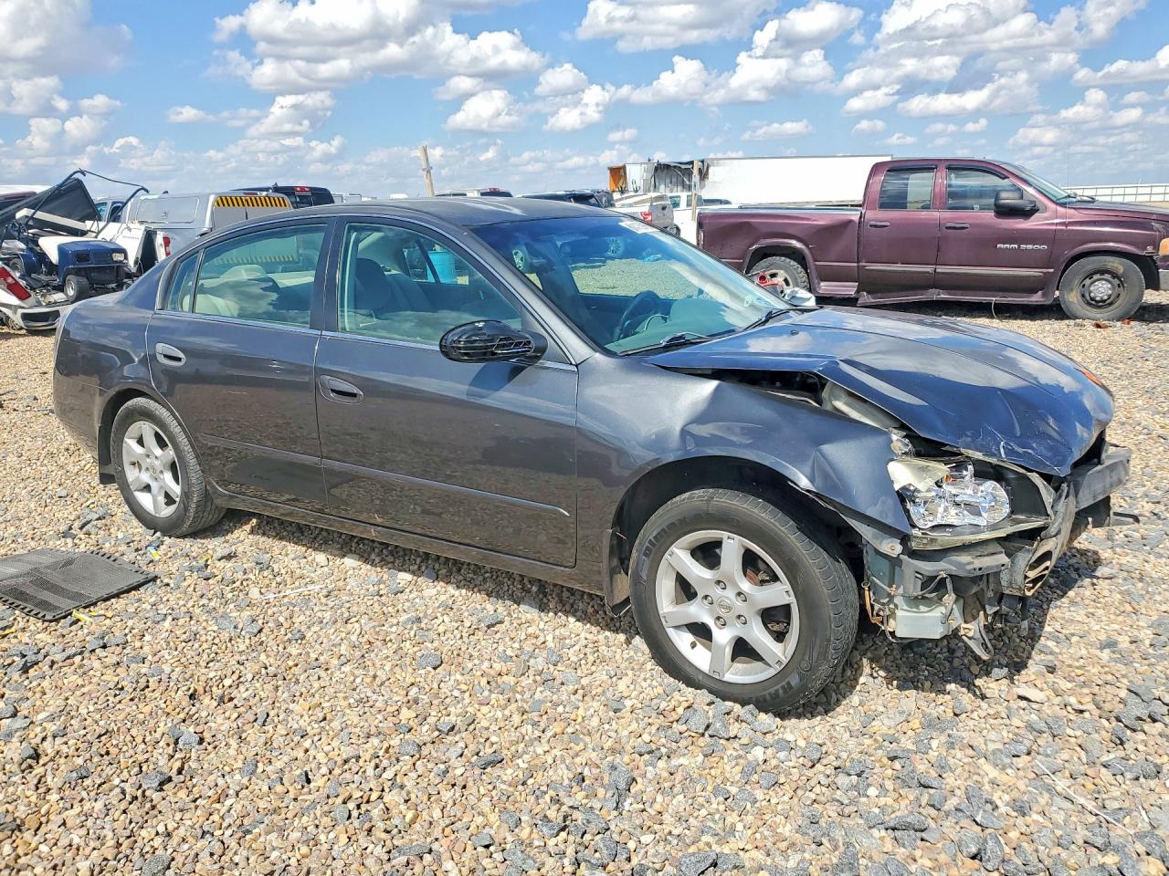 2006 Nissan Altima 2.5 Gray vin: 1N4AL11D36N381167