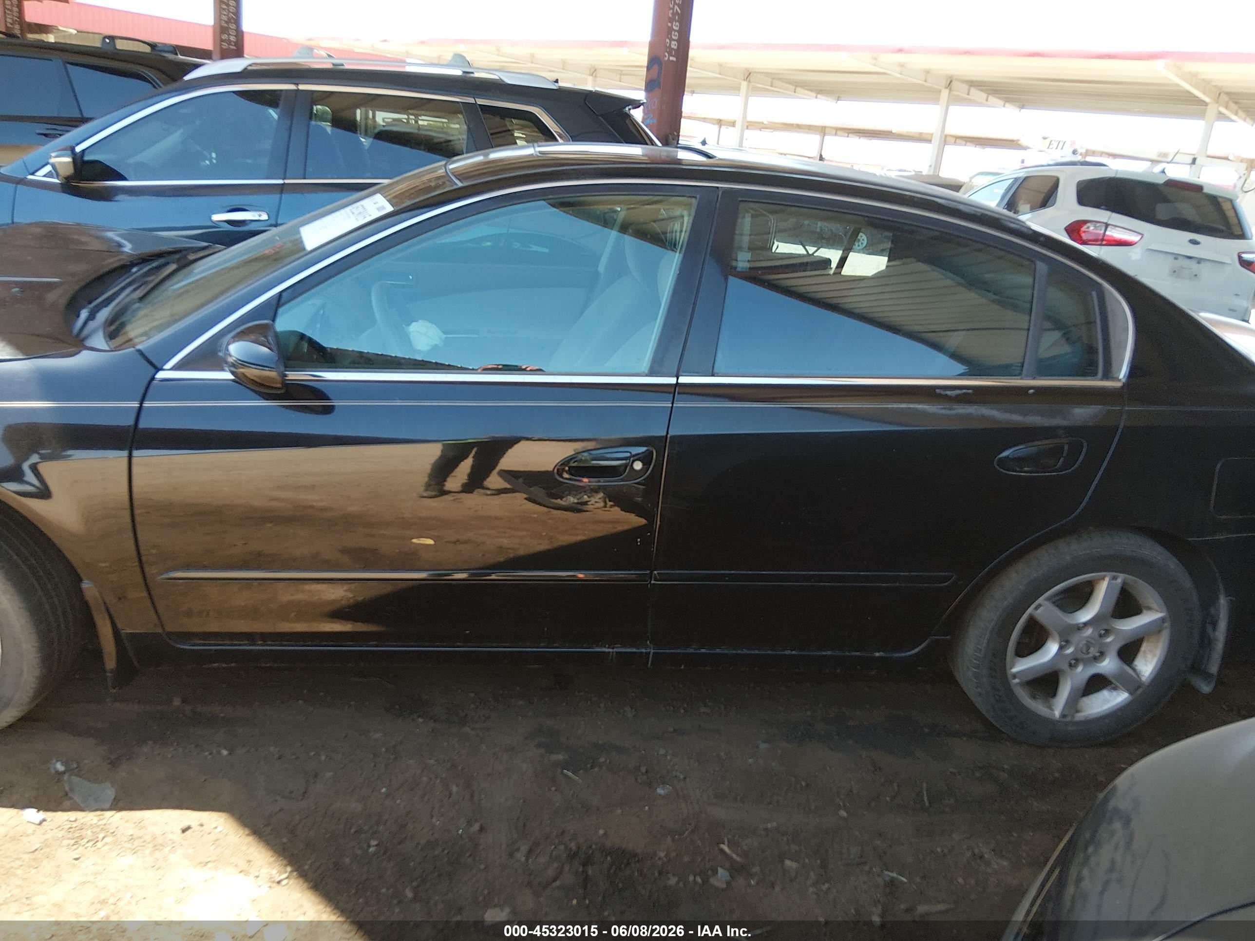 2006 Nissan Altima 2.5 S Black vin: 1N4AL11D36N404852