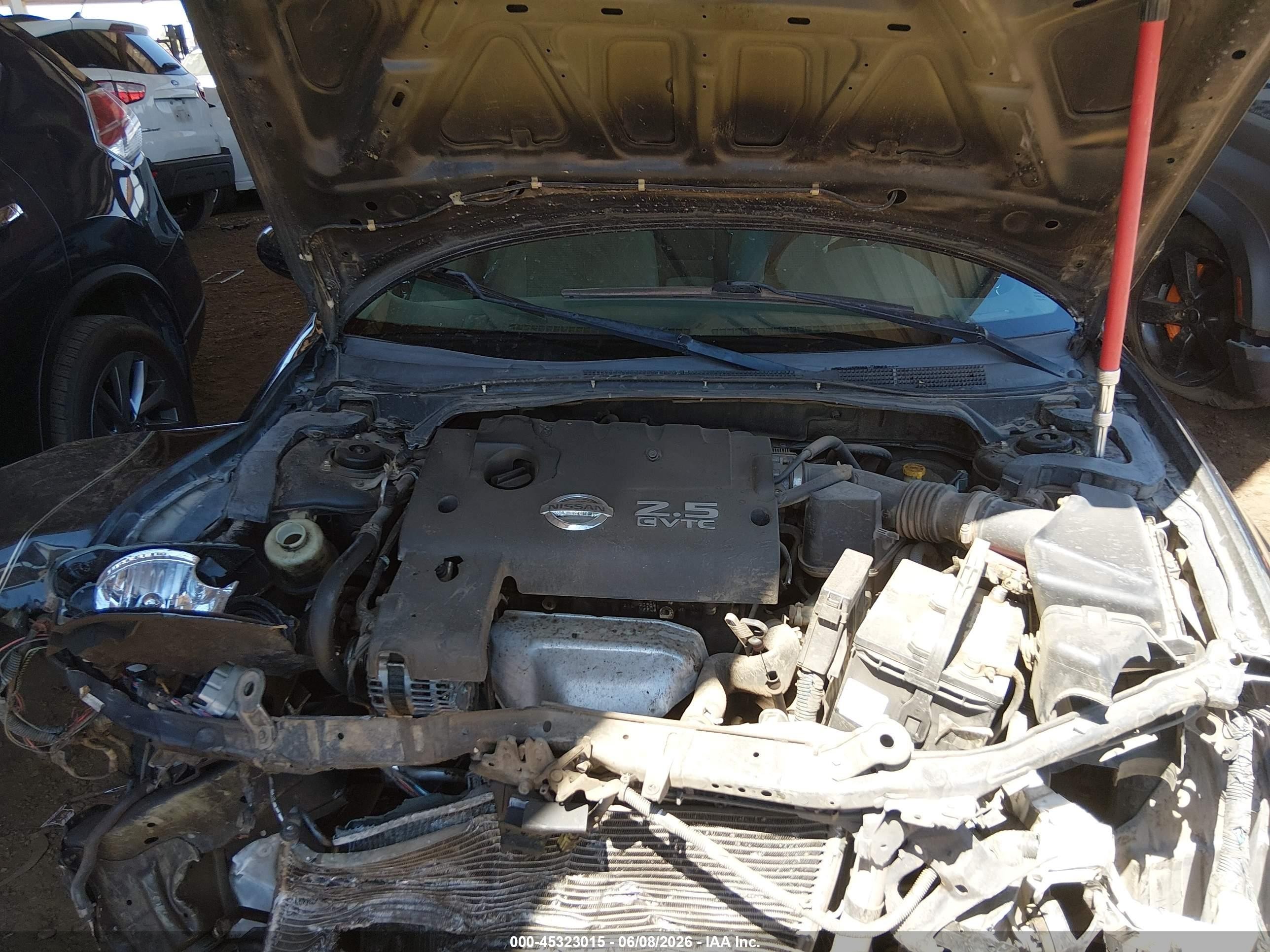 2006 Nissan Altima 2.5 S Black vin: 1N4AL11D36N404852