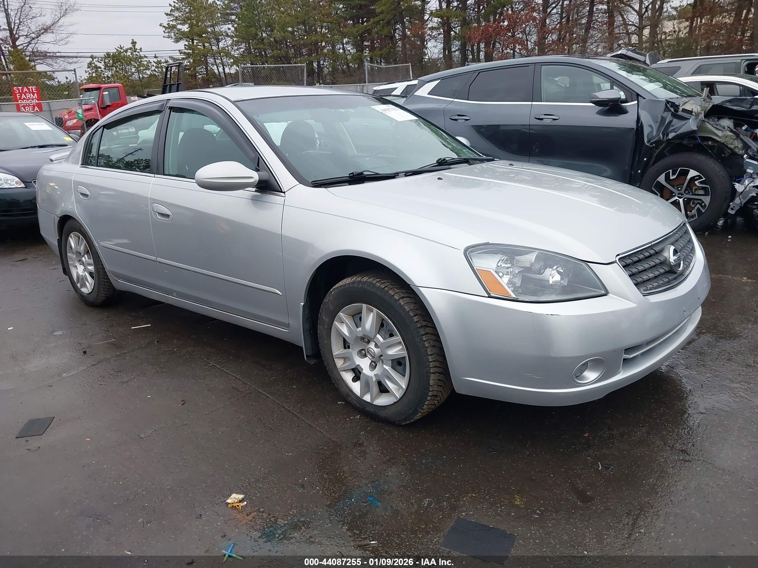 2006 Nissan Altima 2.5 S Серебряный vin: 1N4AL11D36N429735