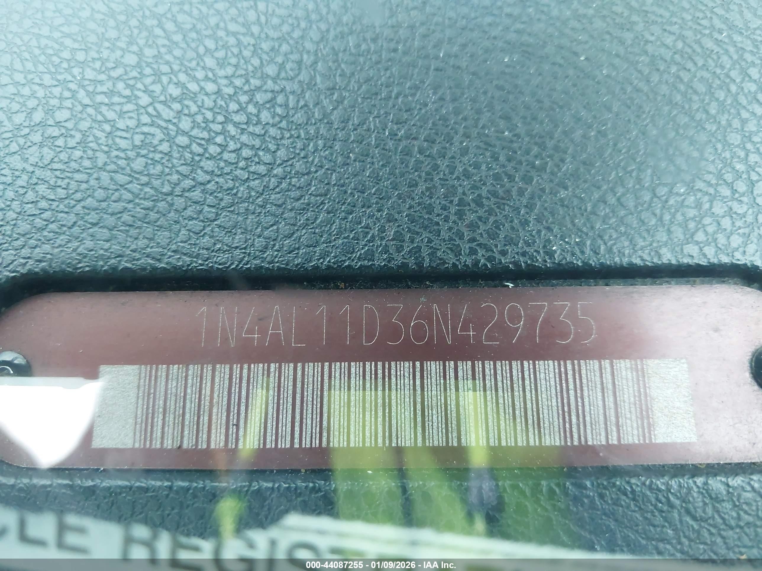2006 Nissan Altima 2.5 S Серебряный vin: 1N4AL11D36N429735