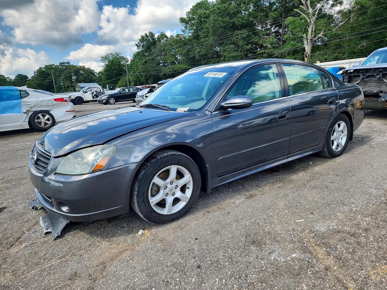 2006 Nissan Altima 2.5 Серый vin: 1N4AL11D36N433106