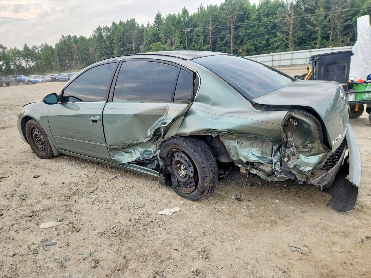 2006 Nissan Altima 2.5 Green vin: 1N4AL11D36N456532