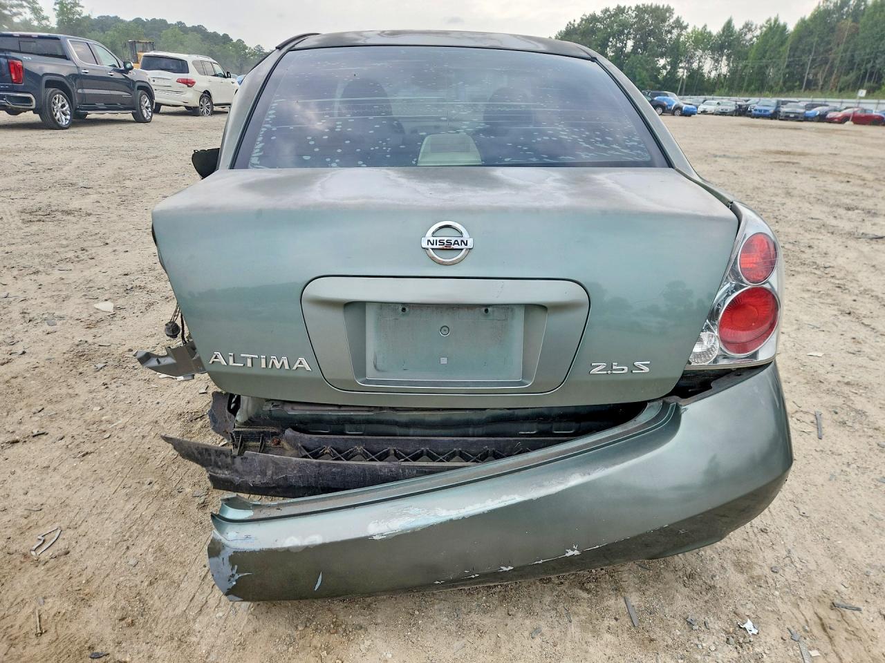 2006 Nissan Altima 2.5 Green vin: 1N4AL11D36N456532