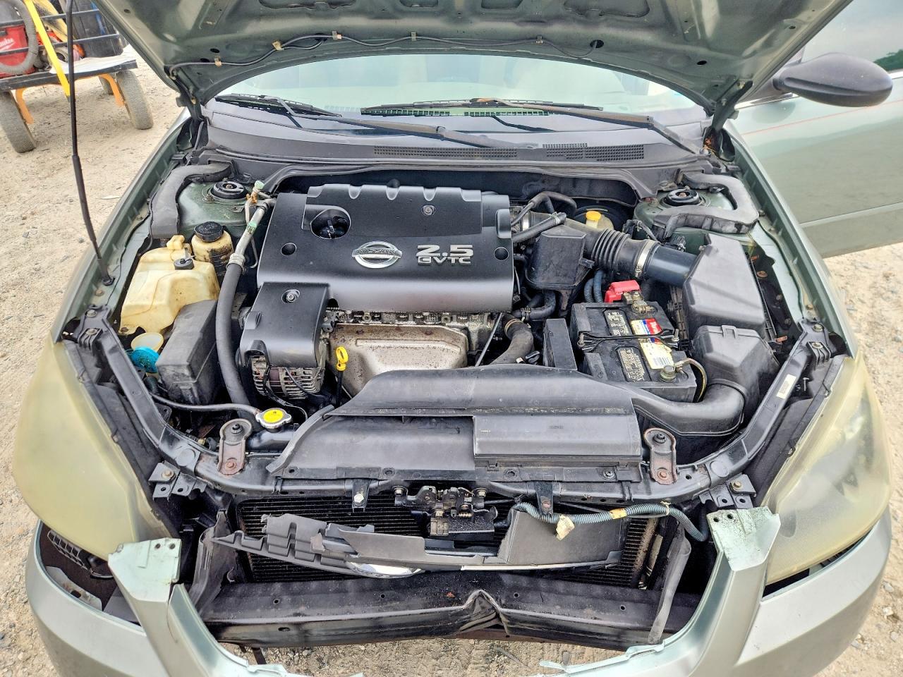 2006 Nissan Altima 2.5 Green vin: 1N4AL11D36N456532