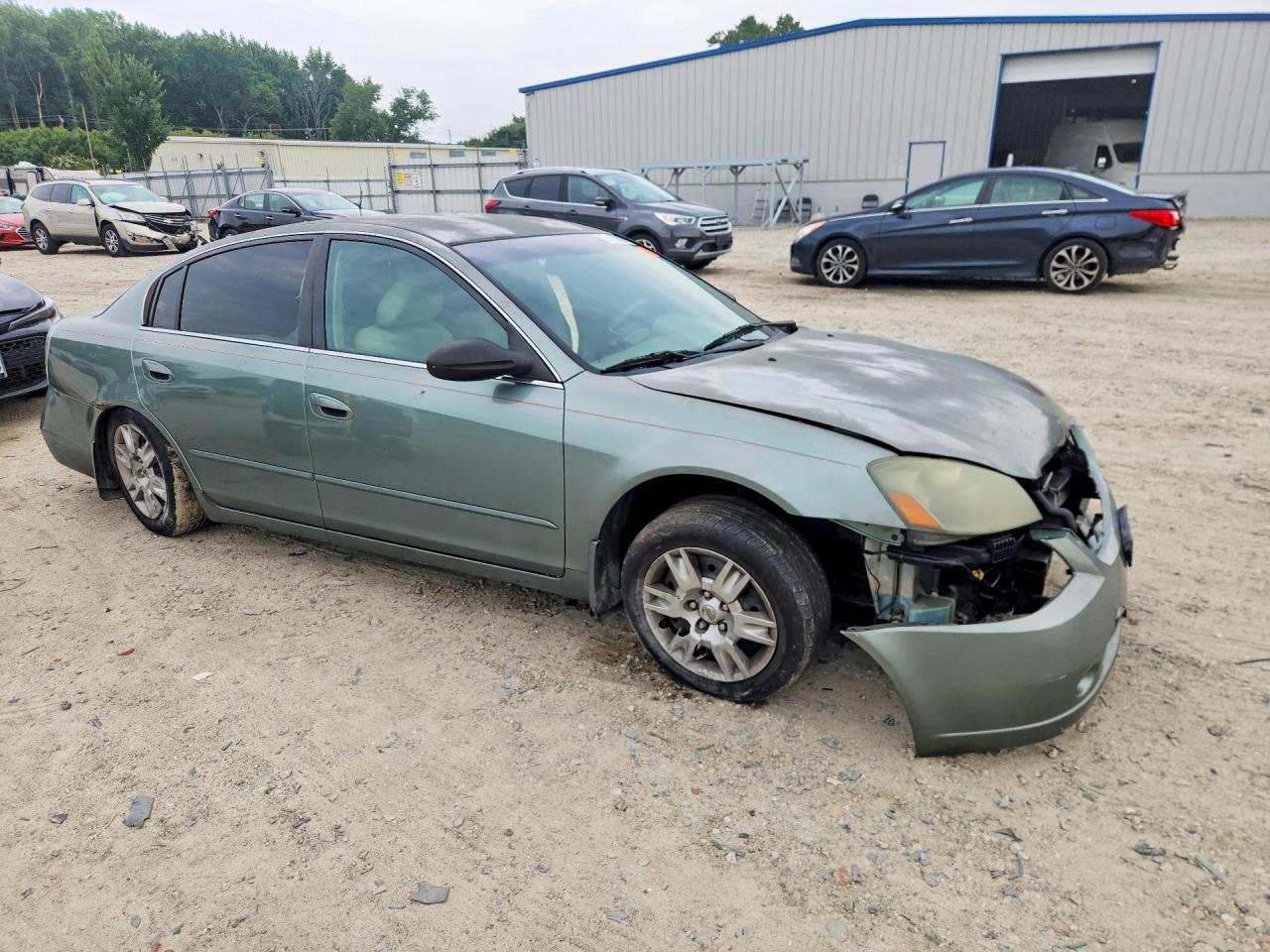 2006 Nissan Altima 2.5 Green vin: 1N4AL11D36N456532