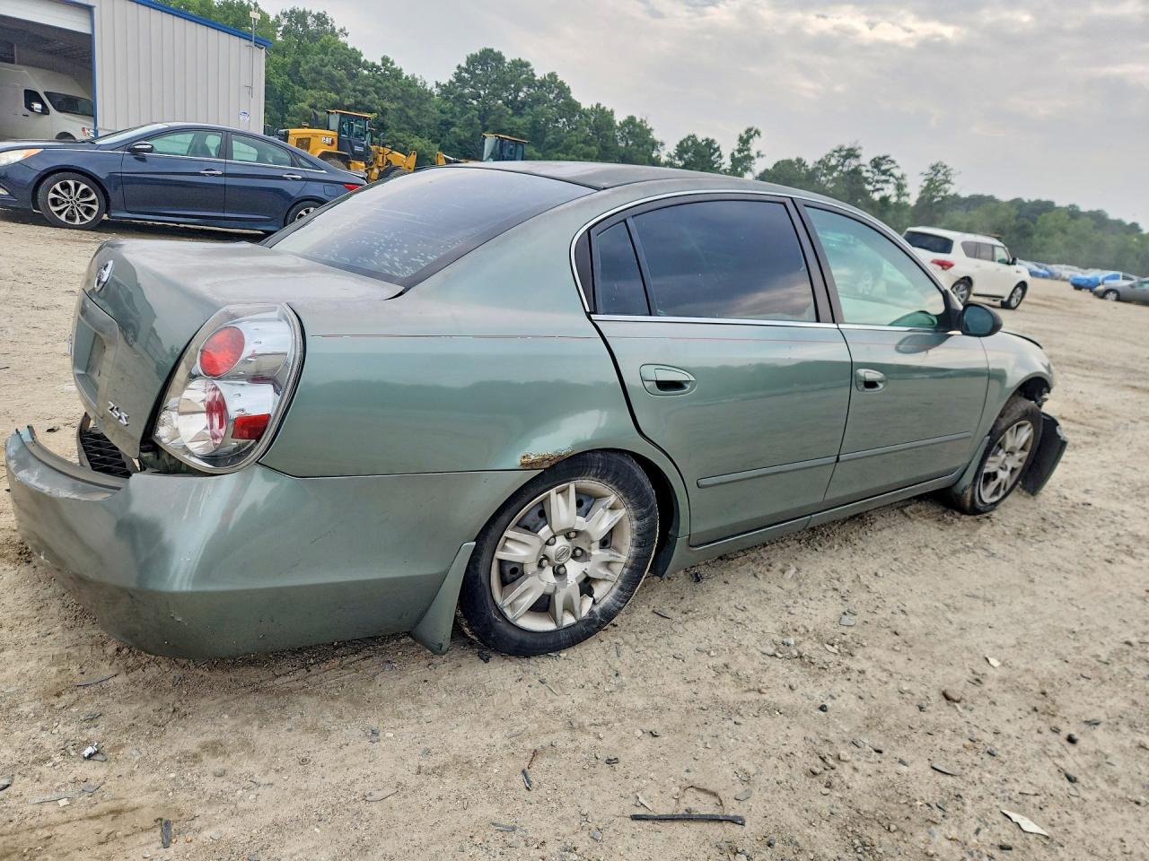 2006 Nissan Altima 2.5 Green vin: 1N4AL11D36N456532