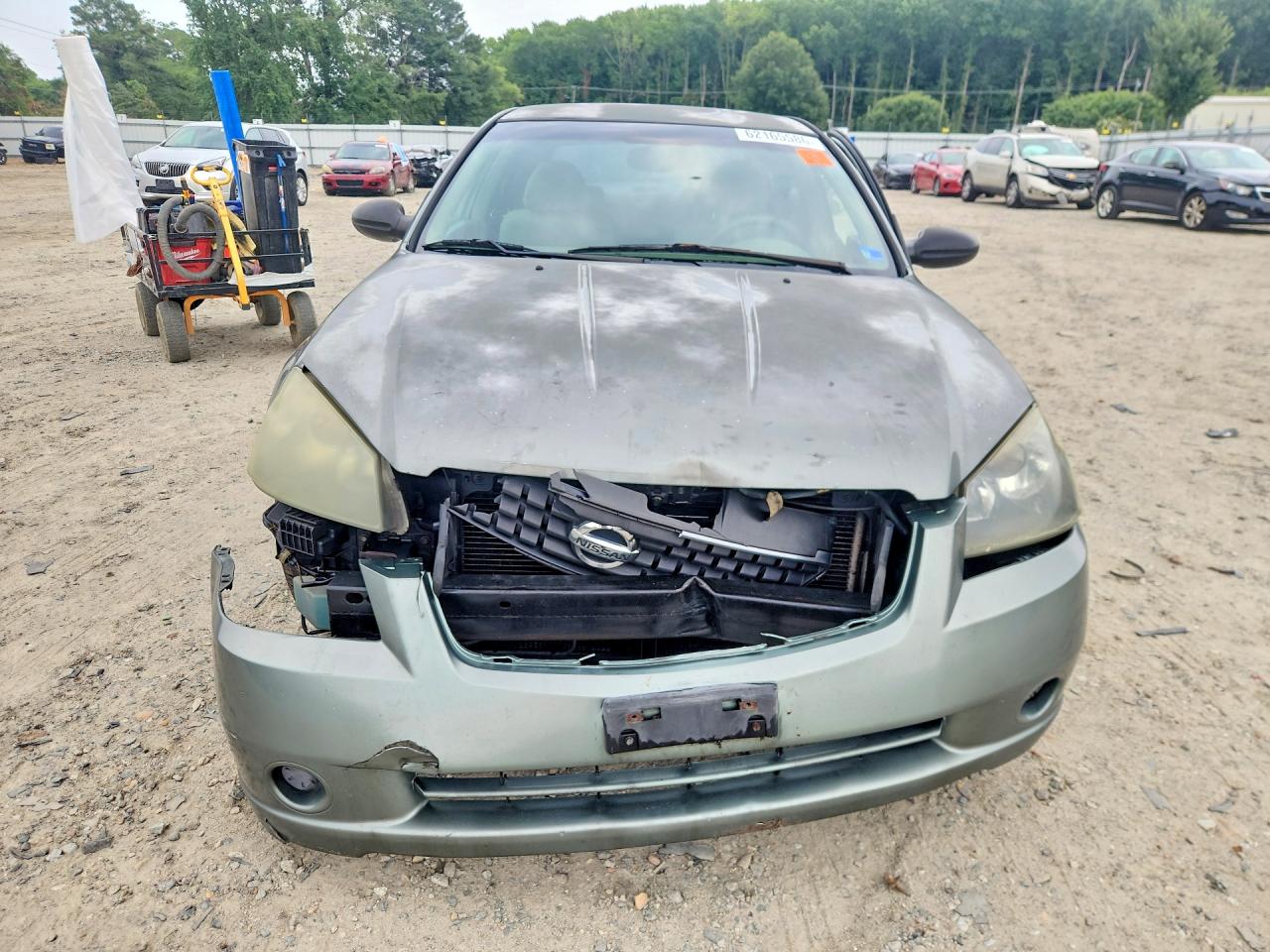 2006 Nissan Altima 2.5 Green vin: 1N4AL11D36N456532