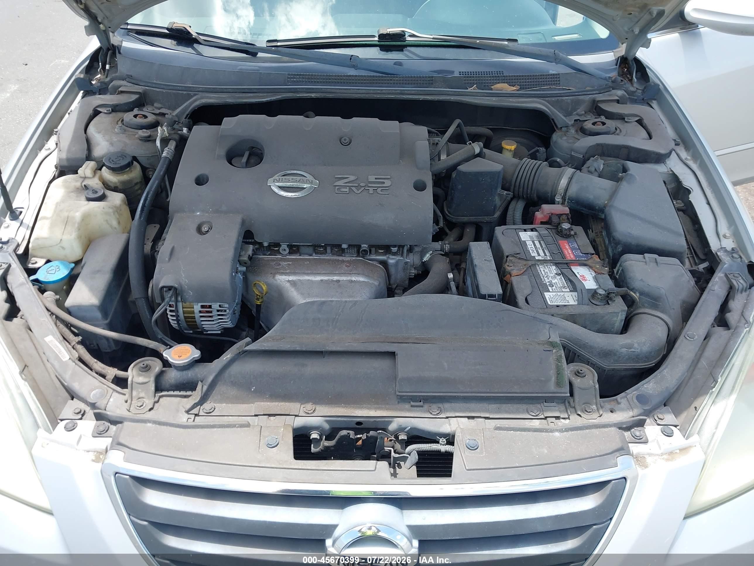 2003 Nissan Altima 2.5 S Silver vin: 1N4AL11D43C309689